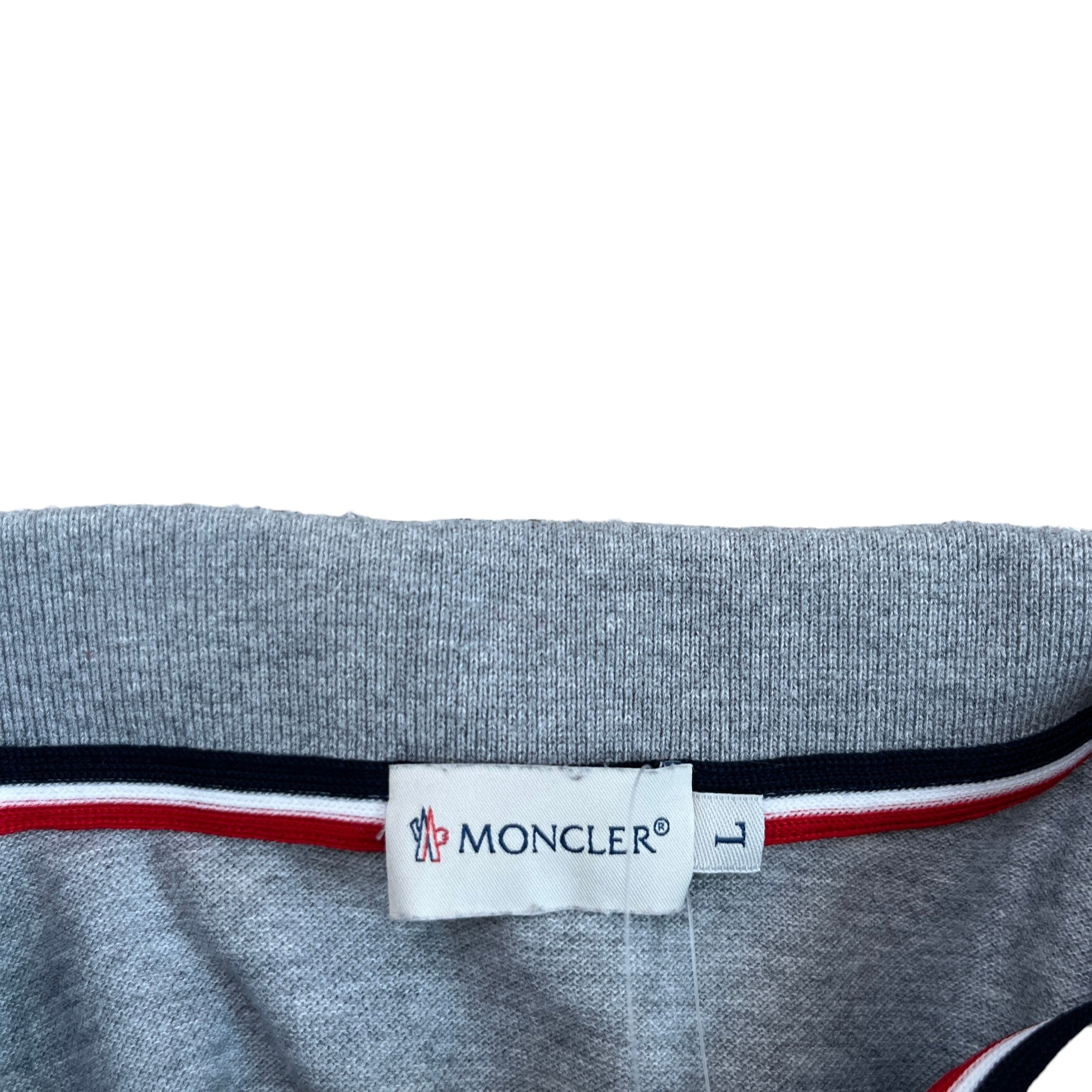 Men's Maglia Polo Shirt Grey Size L