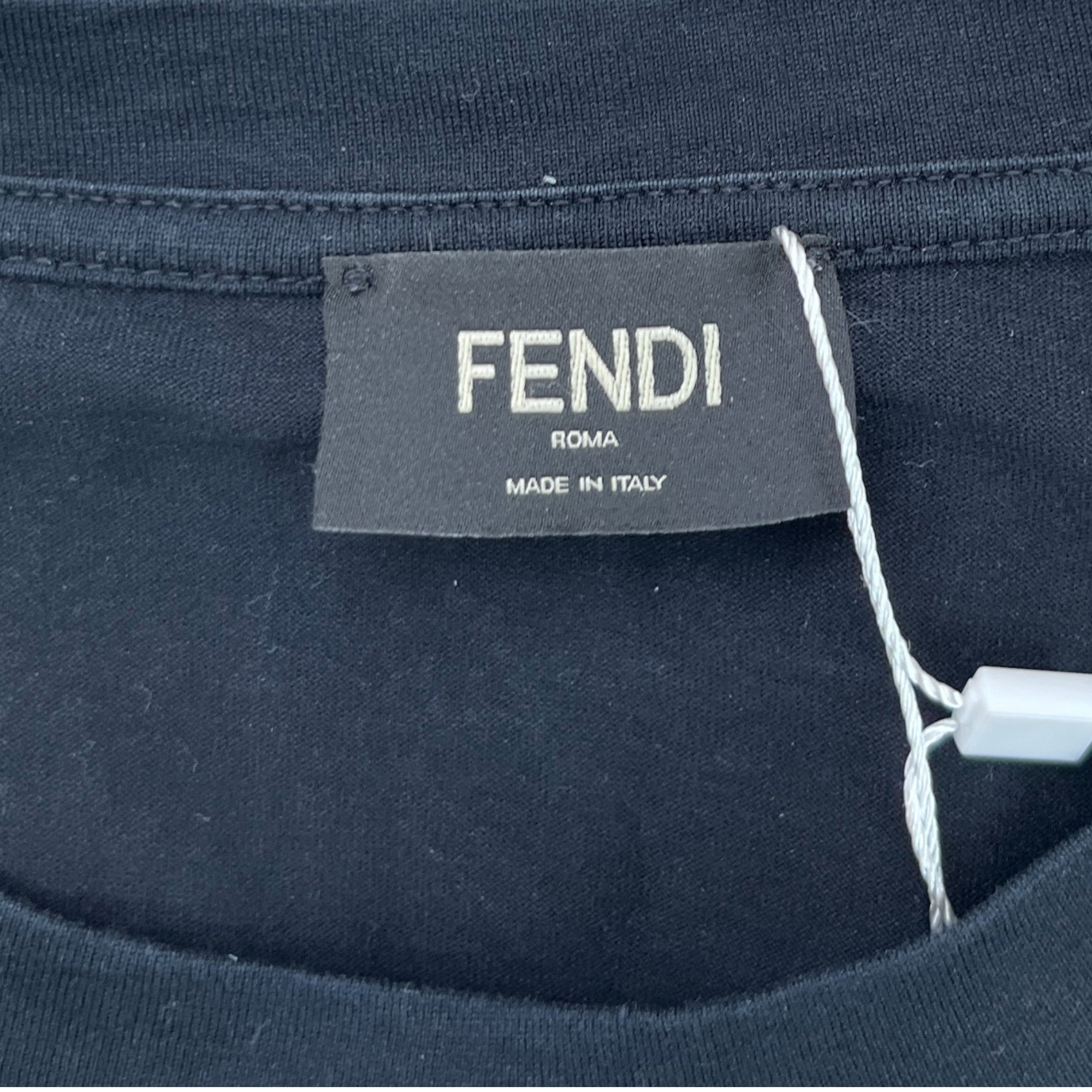 Men's Ff Print T-Shirt Black Size M