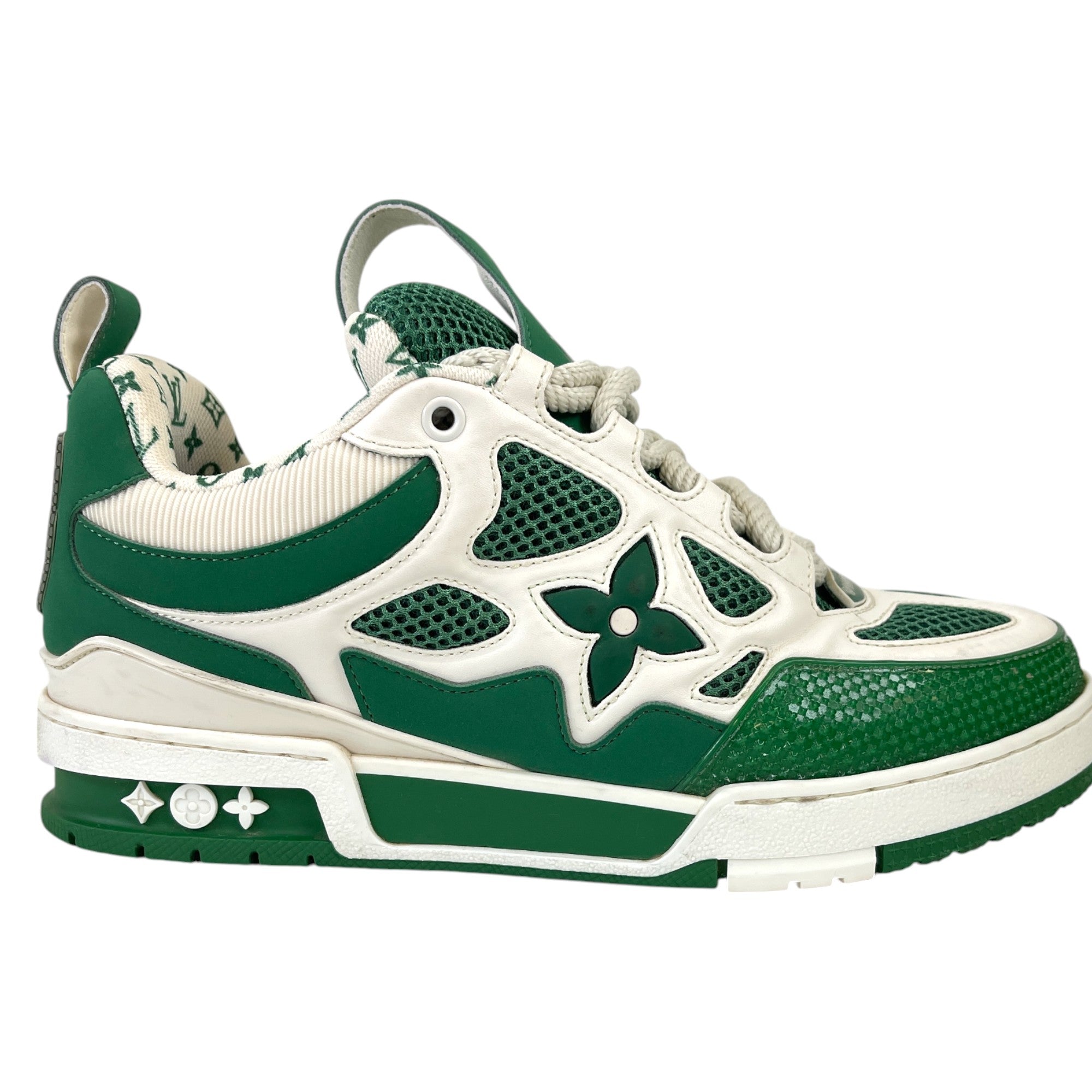 Men's Skate Low Trainers Green Size EU 40.5 / UK 6.5