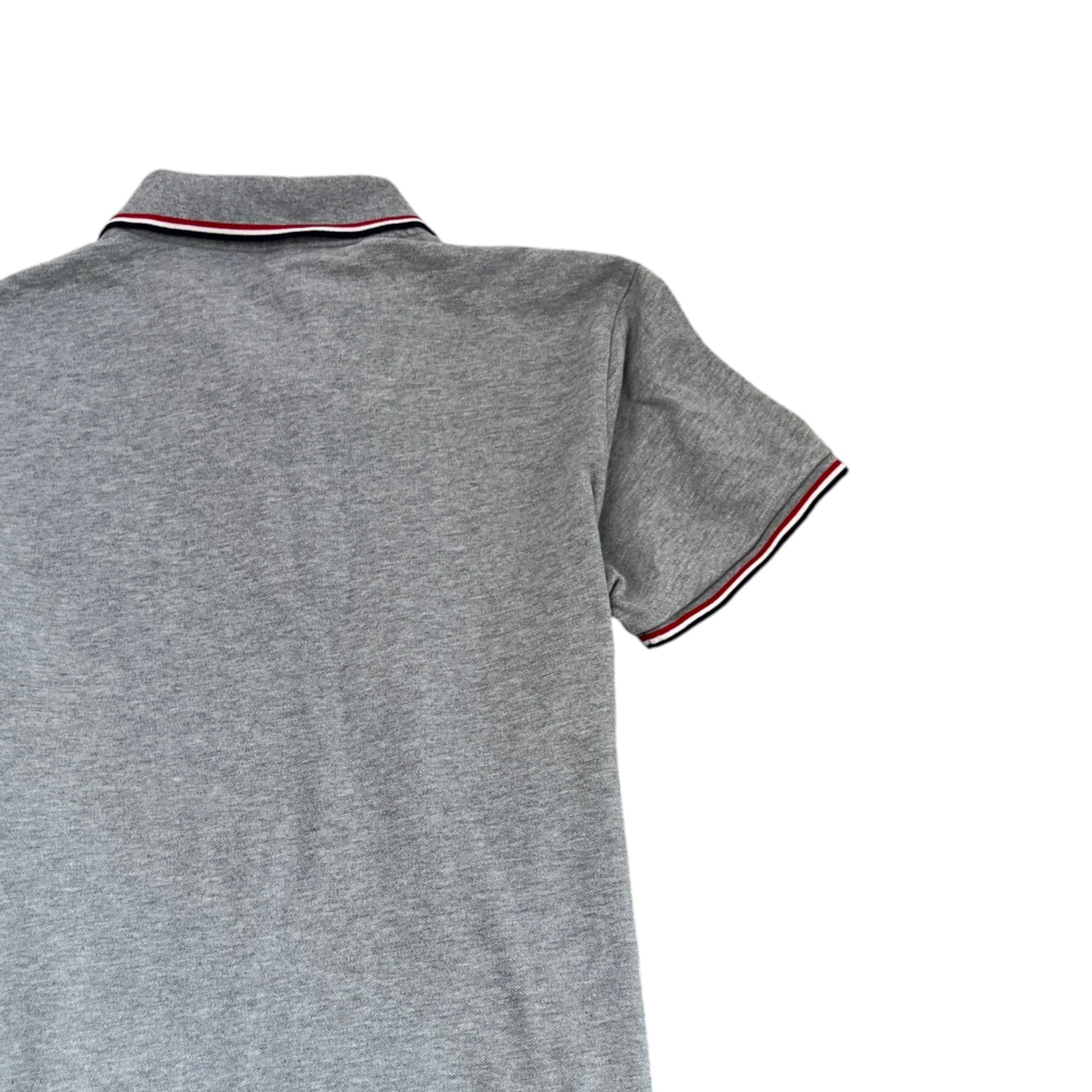 Men's Maglia Polo Shirt Grey Size L