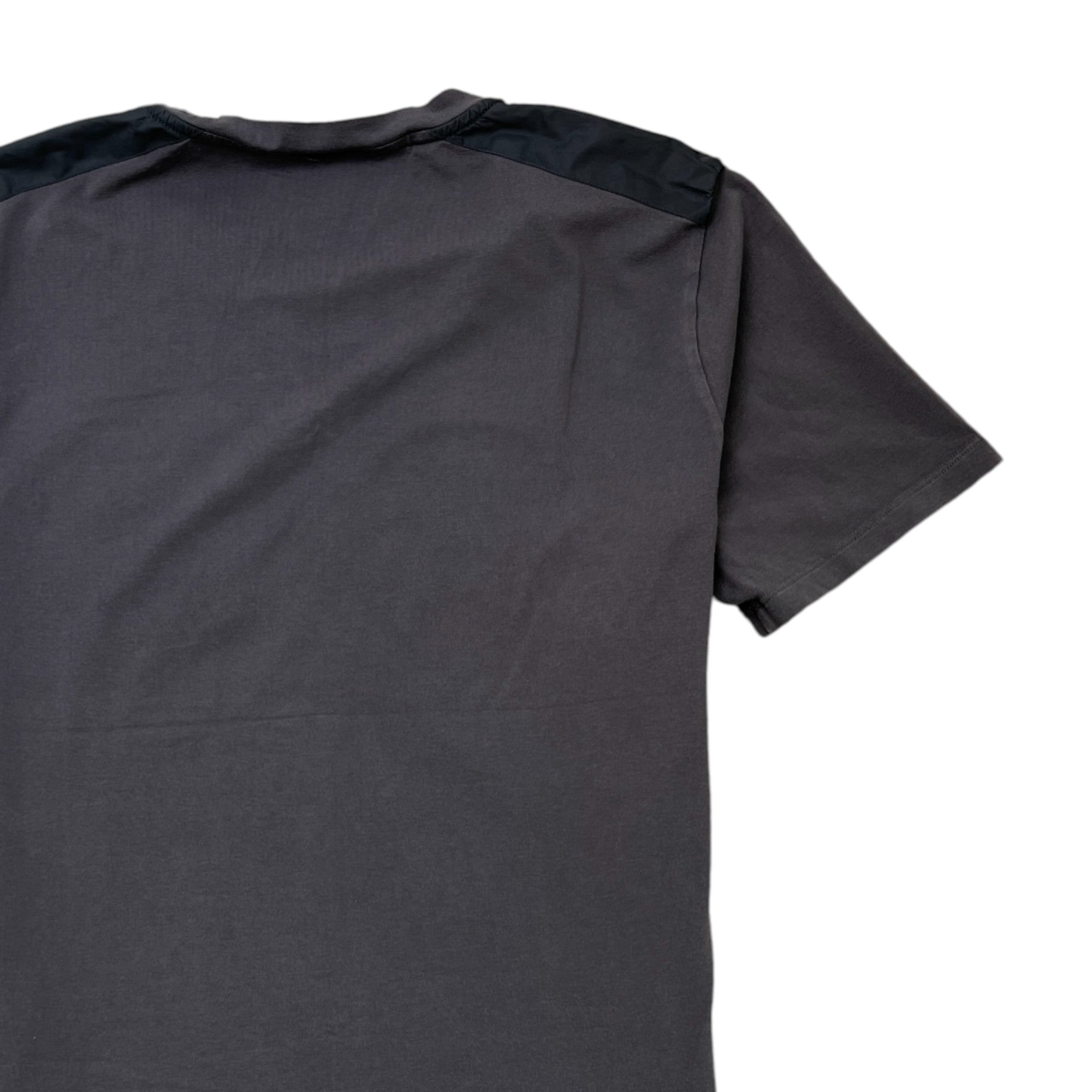 Men's Linear Rosa Logo T-Shirt Grey Size M