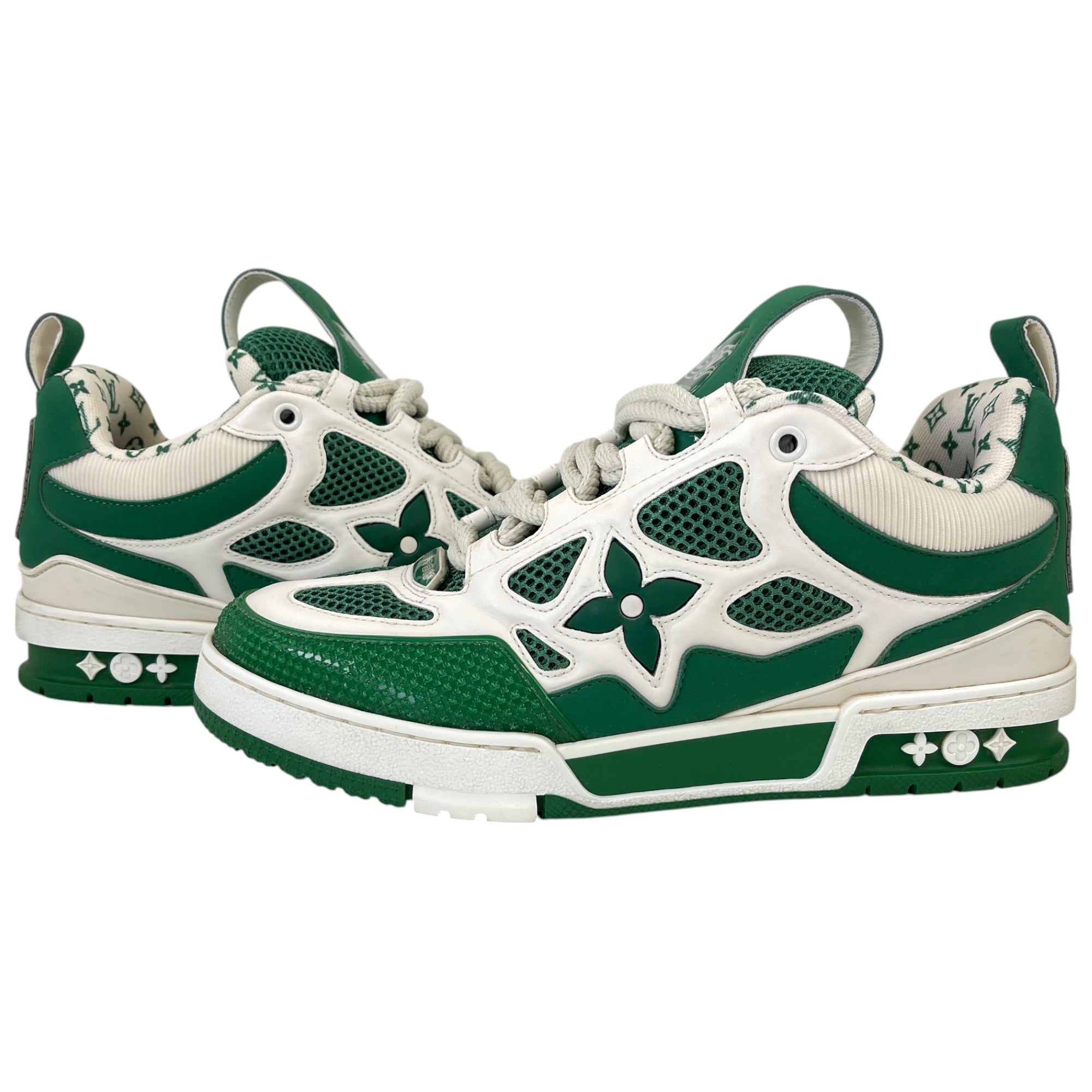 Men's Skate Low Trainers Green Size EU 40.5 / UK 6.5