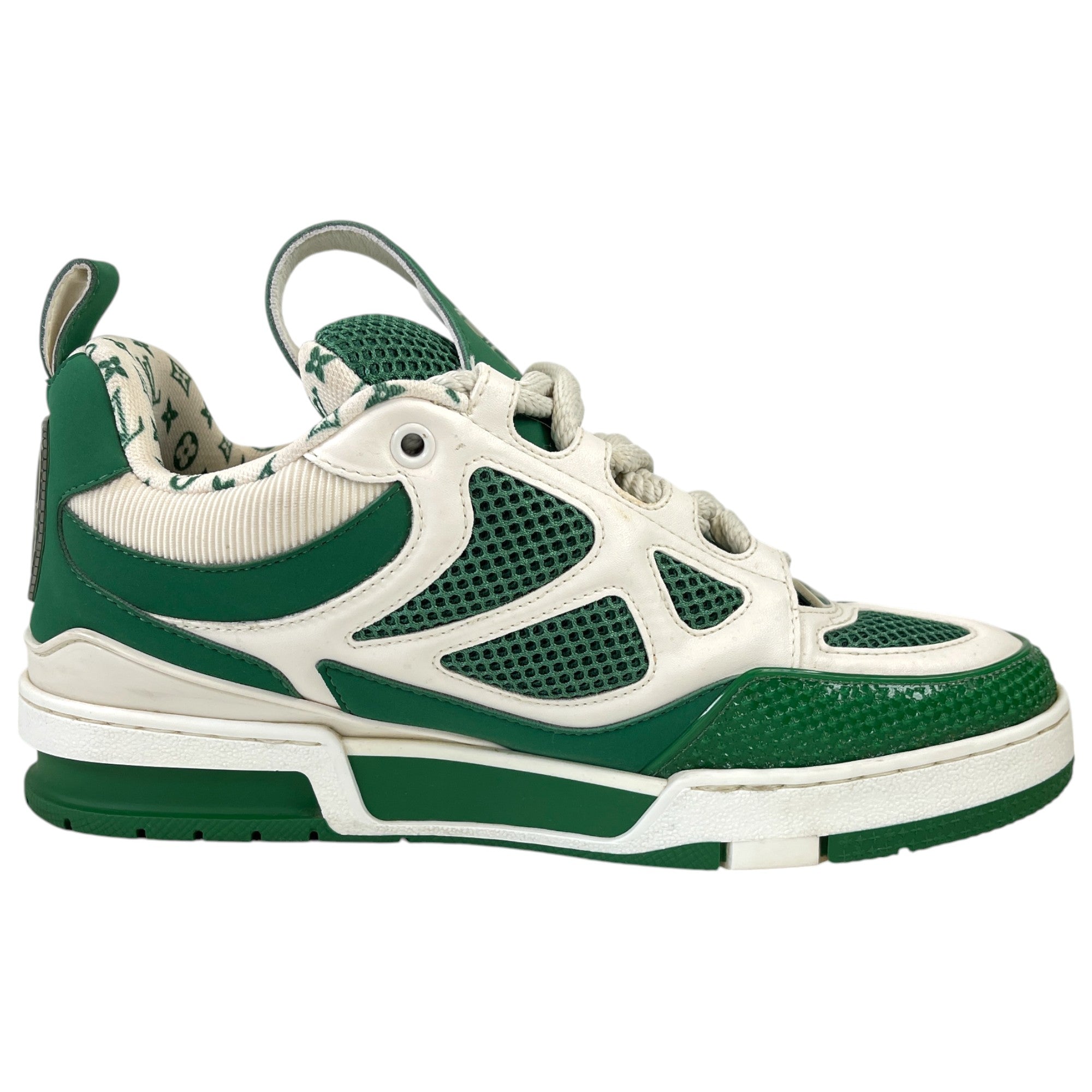 Men's Skate Low Trainers Green Size EU 40.5 / UK 6.5