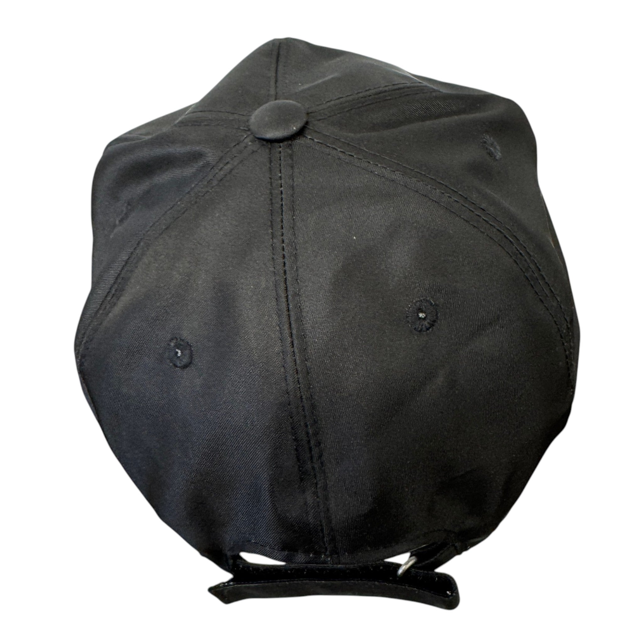 Men's Logo Print Cap Black