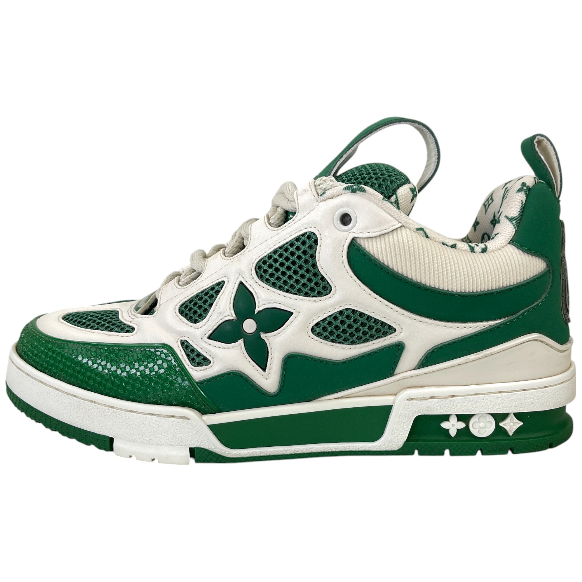 Men's Skate Low Trainers Green Size EU 40.5 / UK 6.5
