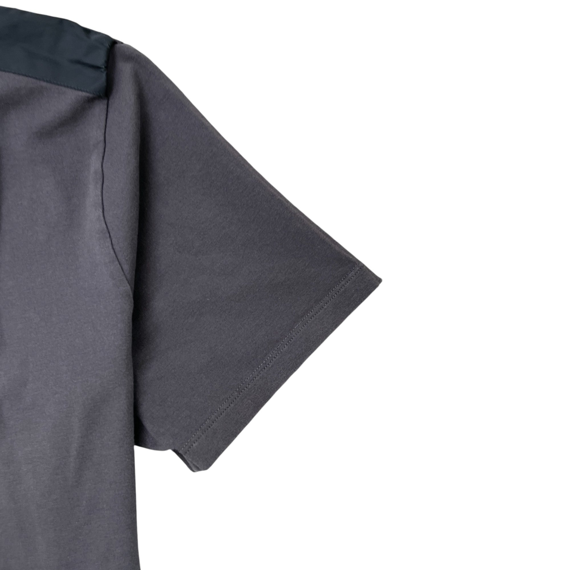 Men's Linear Rosa Logo T-Shirt Grey Size M