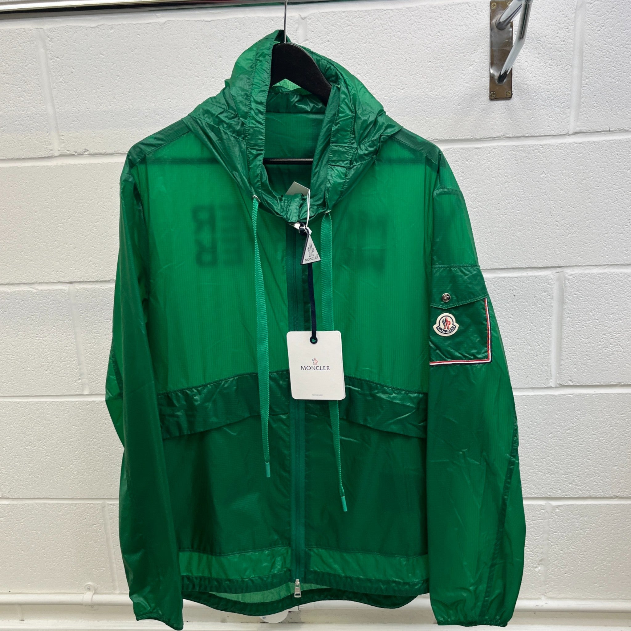 Men's Ebizo Windbreaker Green Size 5 / XXL