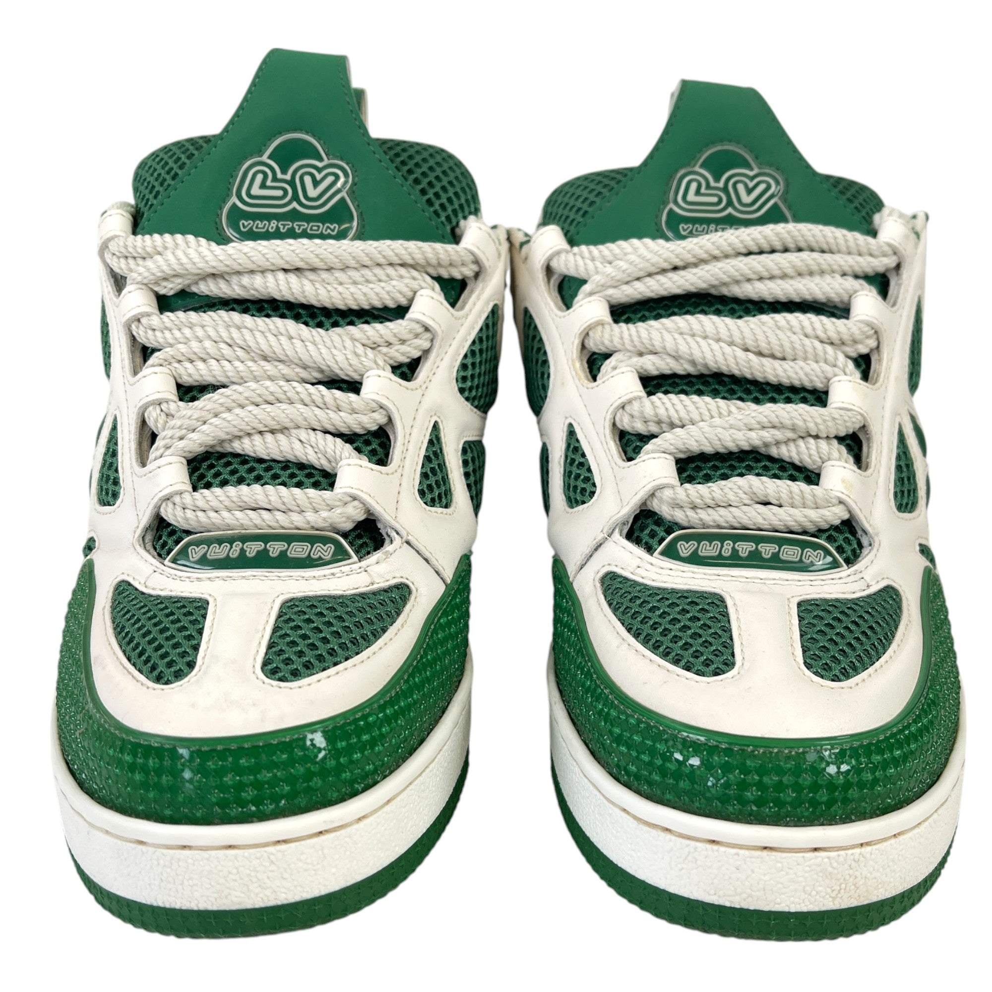 Men's Skate Low Trainers Green Size EU 40.5 / UK 6.5