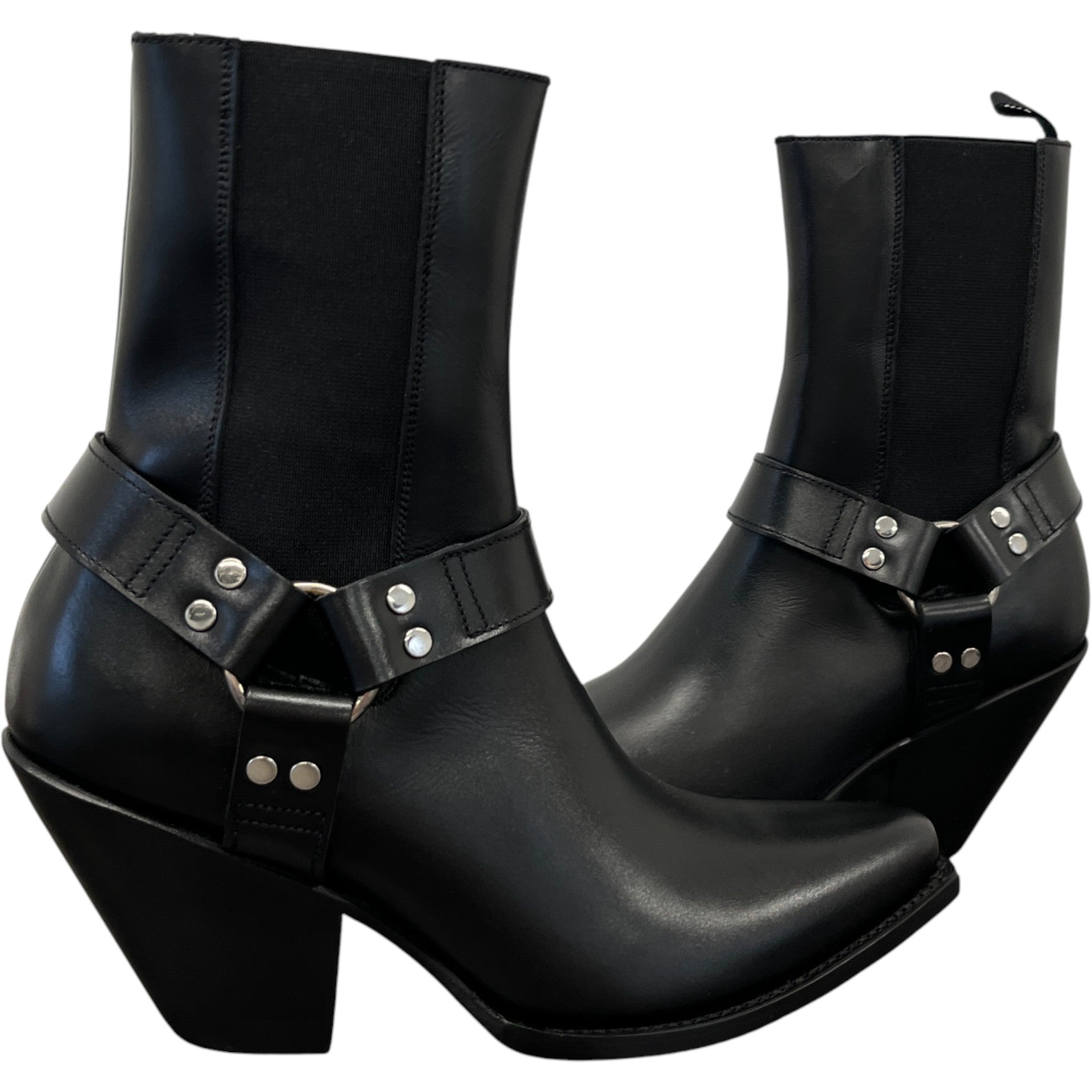 Women's Berlin Calfskin Boots Black Size EU 35 / UK 2