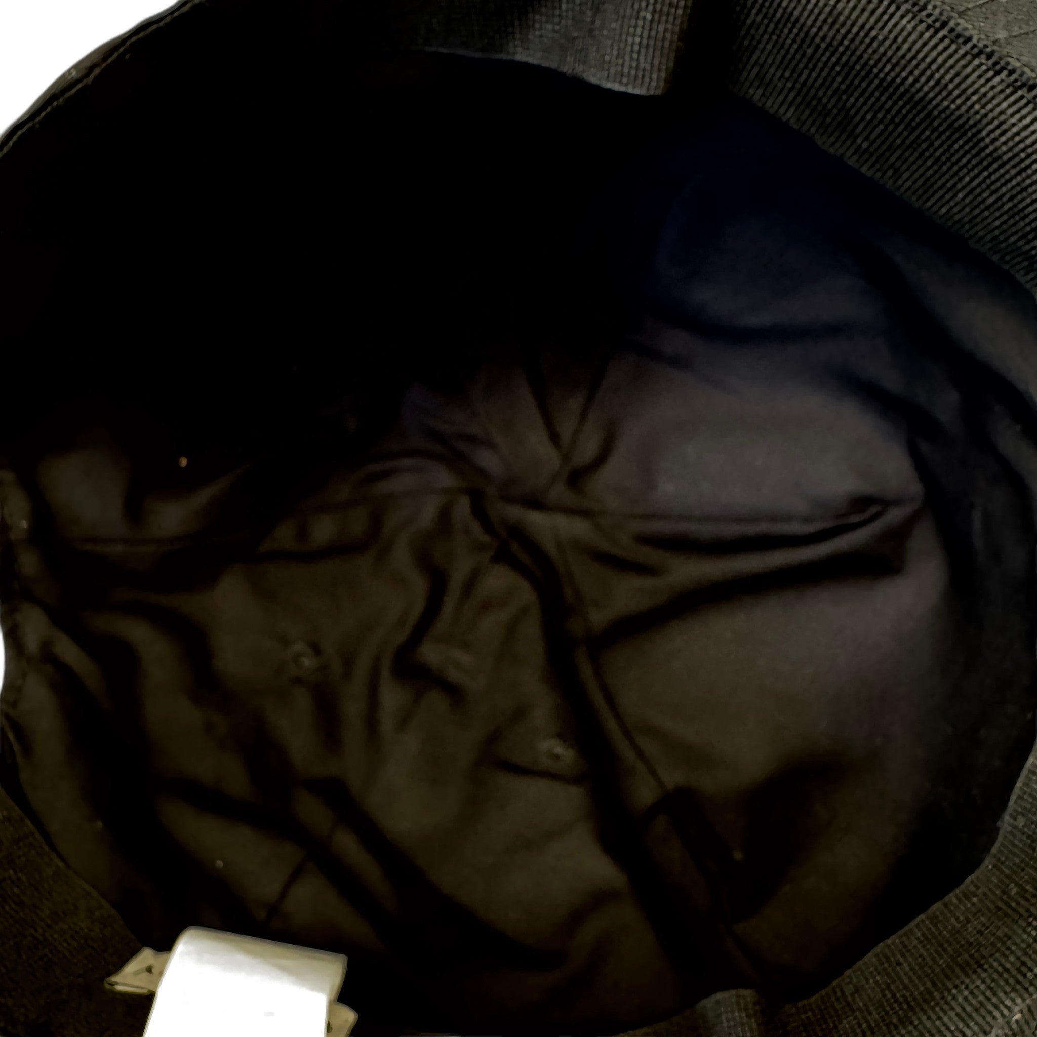Men's Logo Print Cap Black