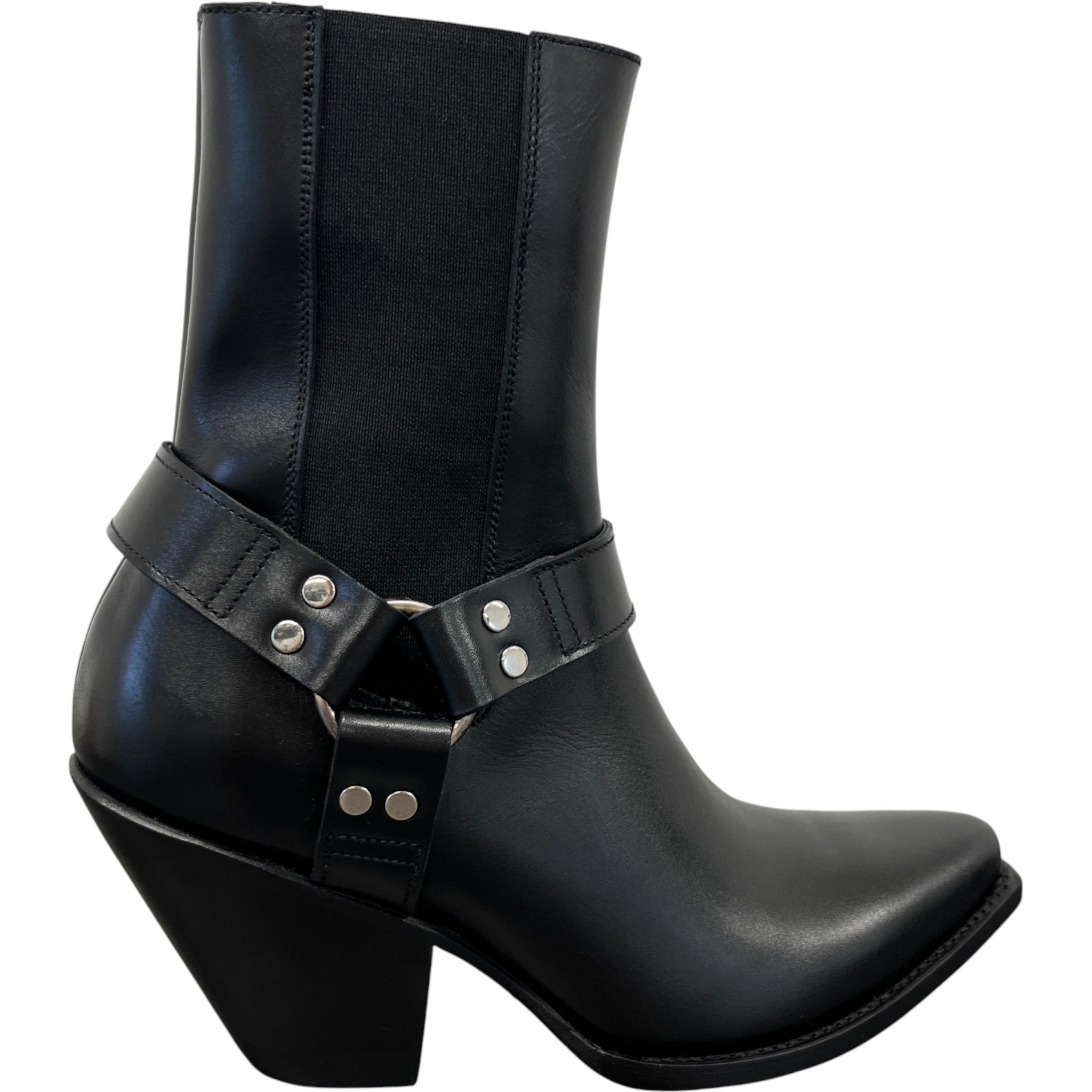 Women's Berlin Calfskin Boots Black Size EU 35 / UK 2
