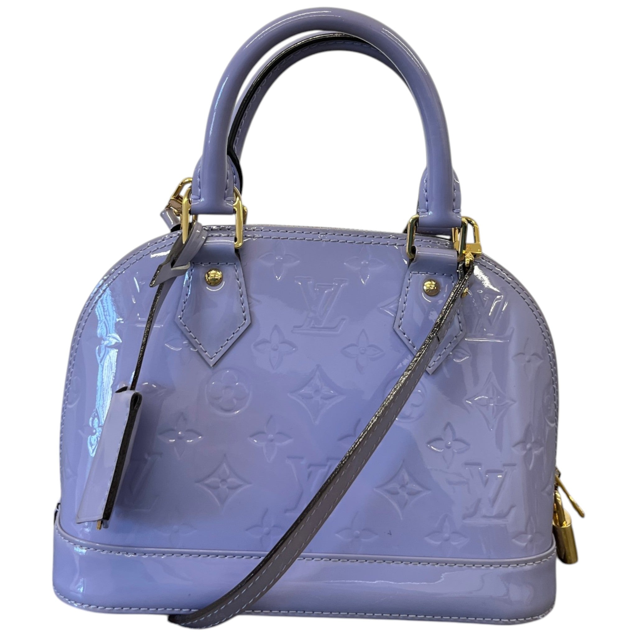 Women's Monogram Vernis Alma Bb Bag Purple