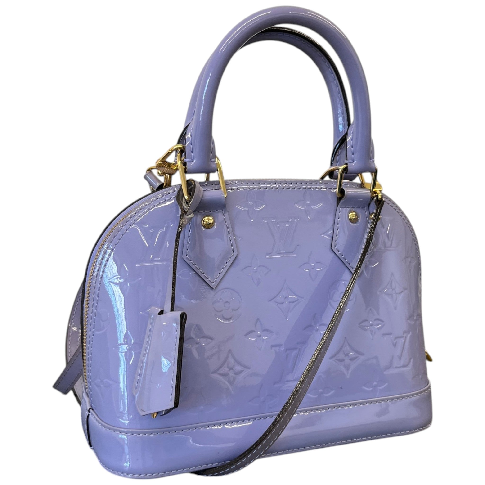 Women's Monogram Vernis Alma Bb Bag Purple