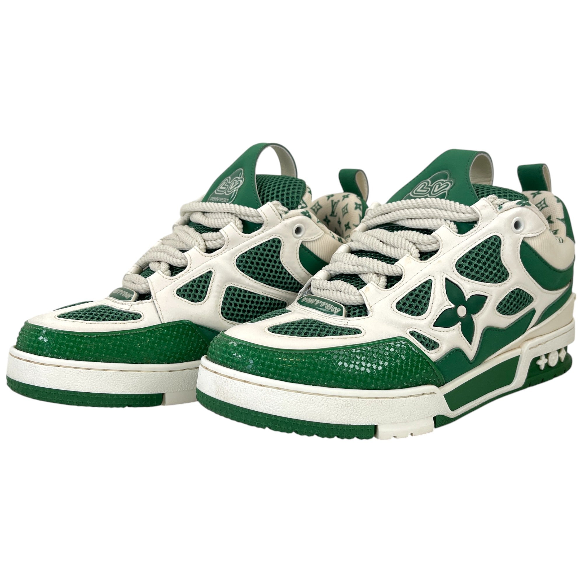 Men's Skate Low Trainers Green Size EU 40.5 / UK 6.5