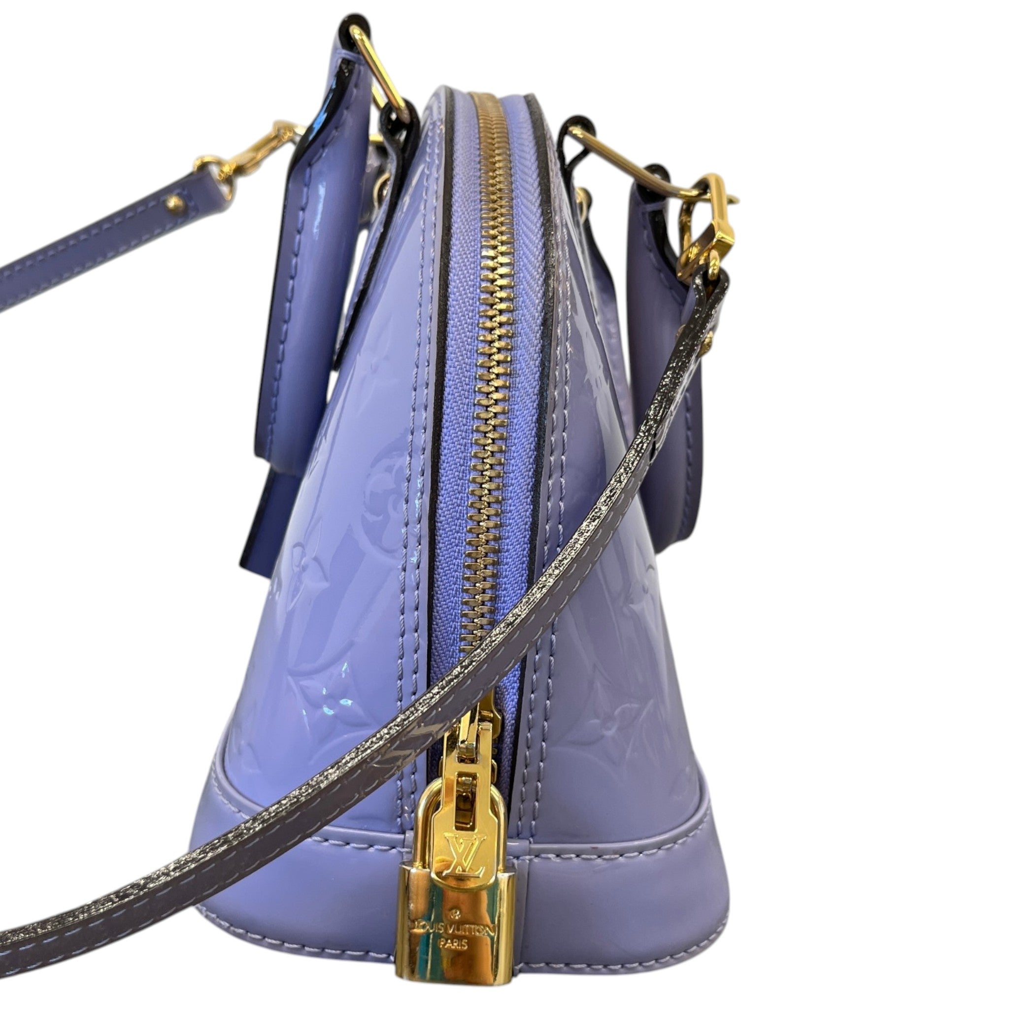 Women's Monogram Vernis Alma Bb Bag Purple