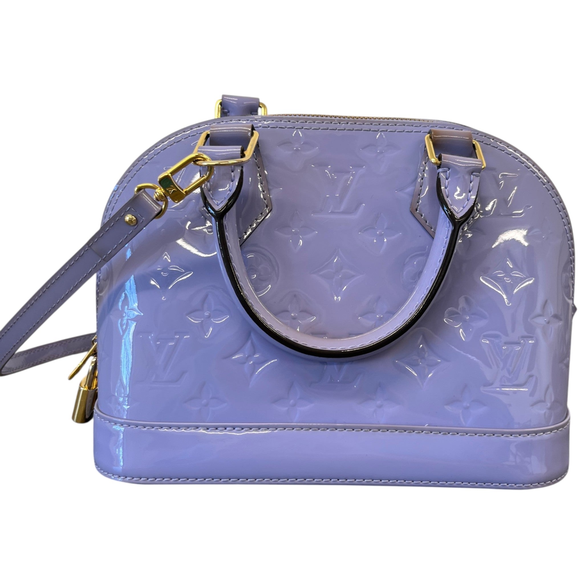 Women's Monogram Vernis Alma Bb Bag Purple