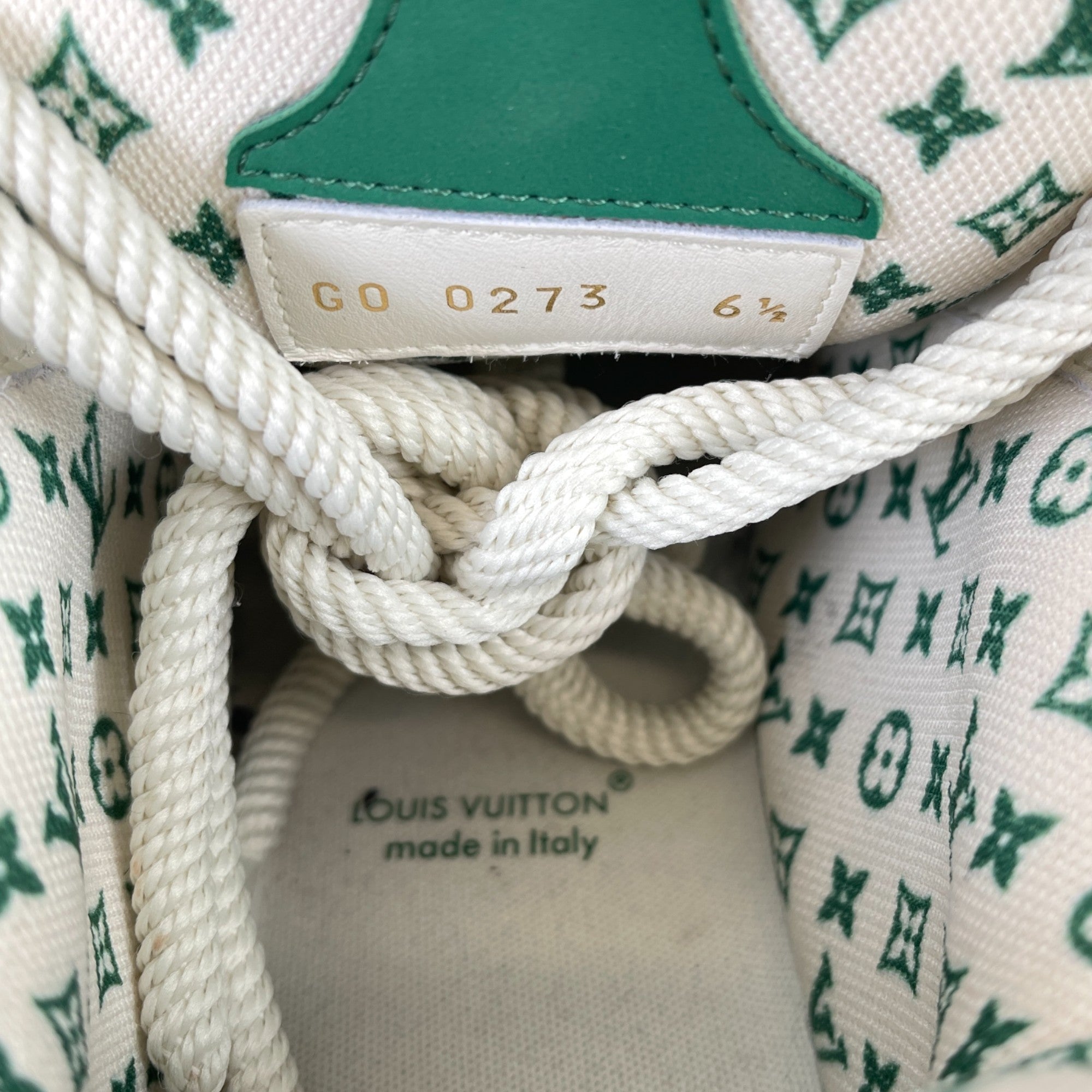 Men's Skate Low Trainers Green Size EU 40.5 / UK 6.5