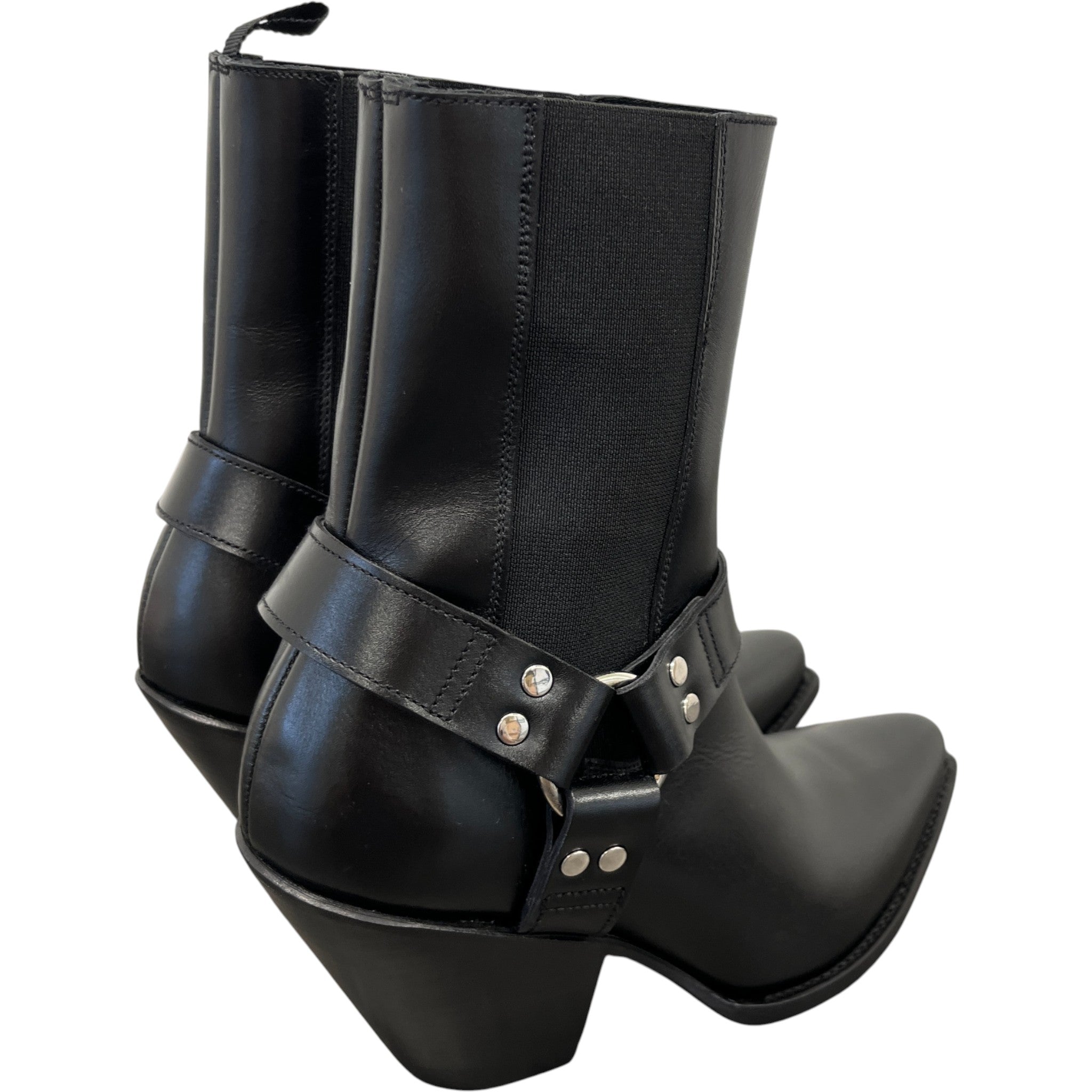 Women's Berlin Calfskin Boots Black Size EU 35 / UK 2