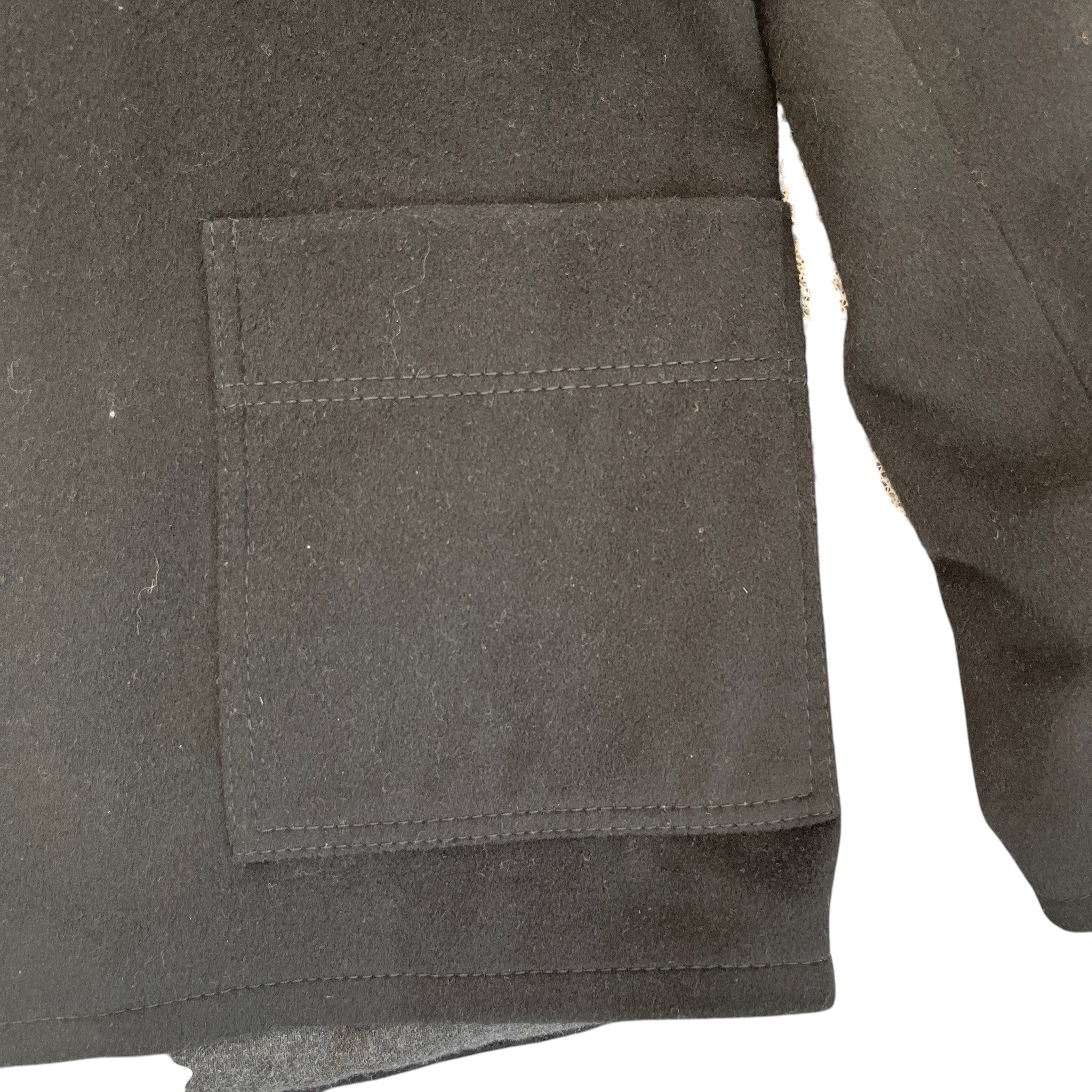 Men's Logo Button Trench Jacket Grey Size IT 52 / XL