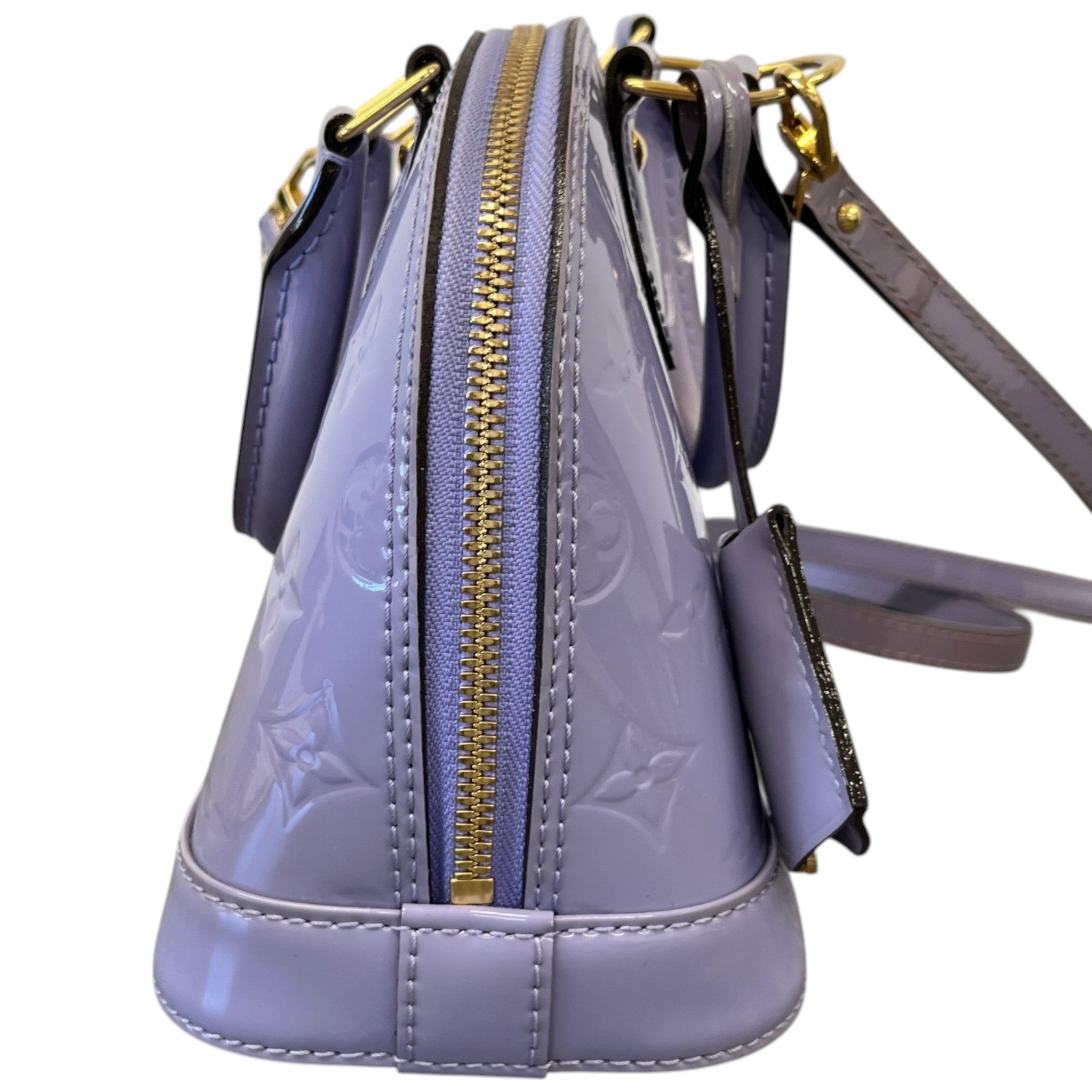Women's Monogram Vernis Alma Bb Bag Purple