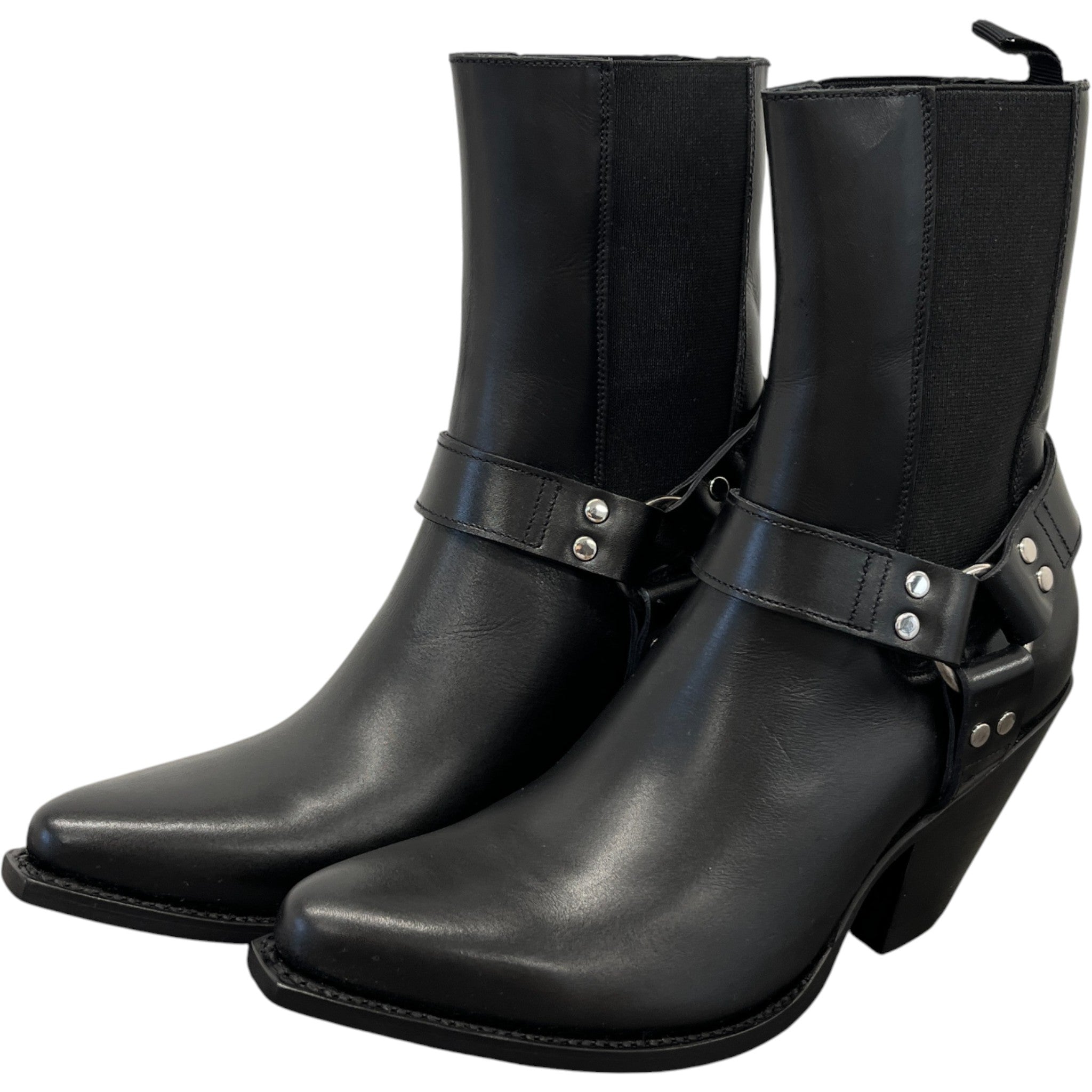 Women's Berlin Calfskin Boots Black Size EU 35 / UK 2