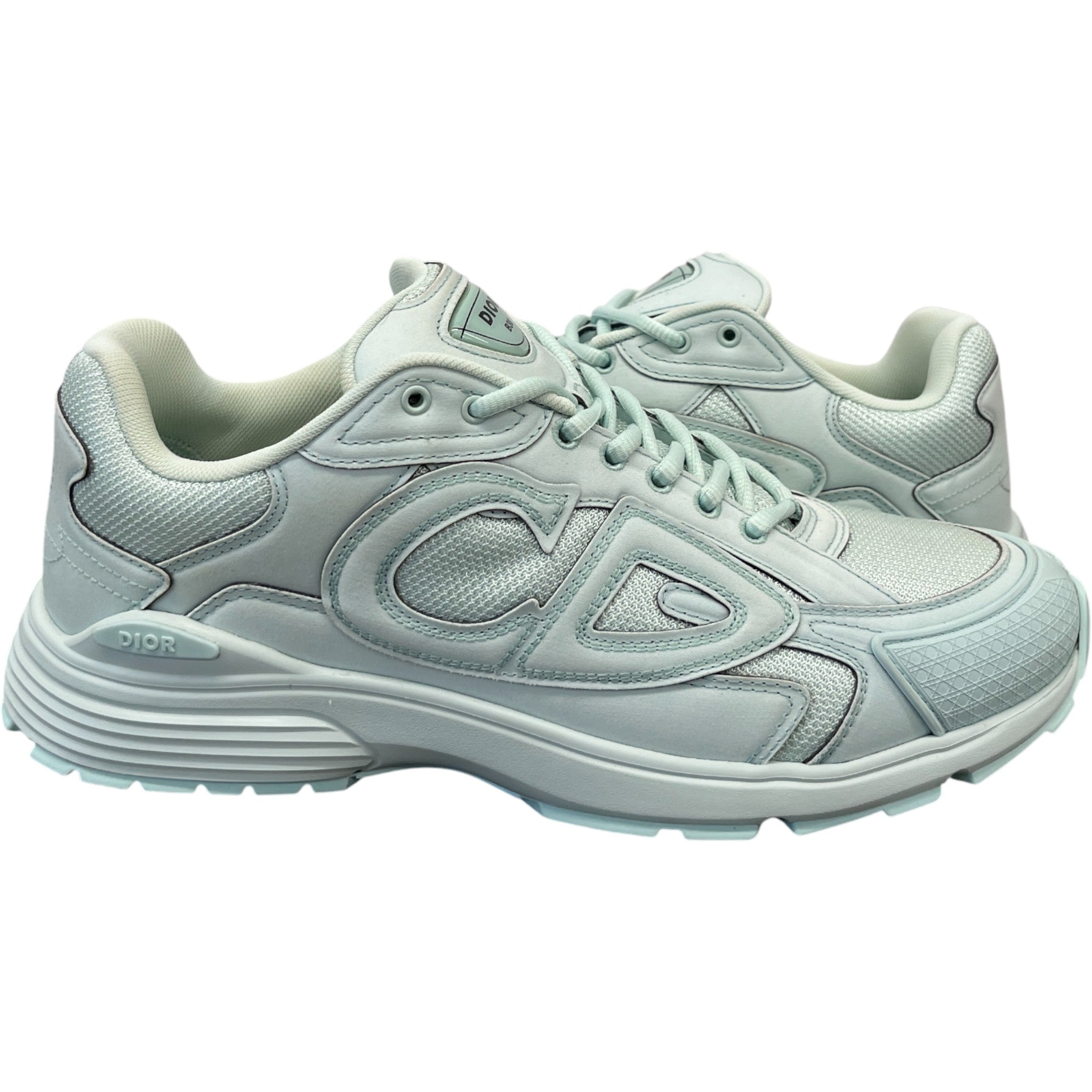 Men's B30 X Stone Island Low Trainers Green Size EU 43 / UK 9