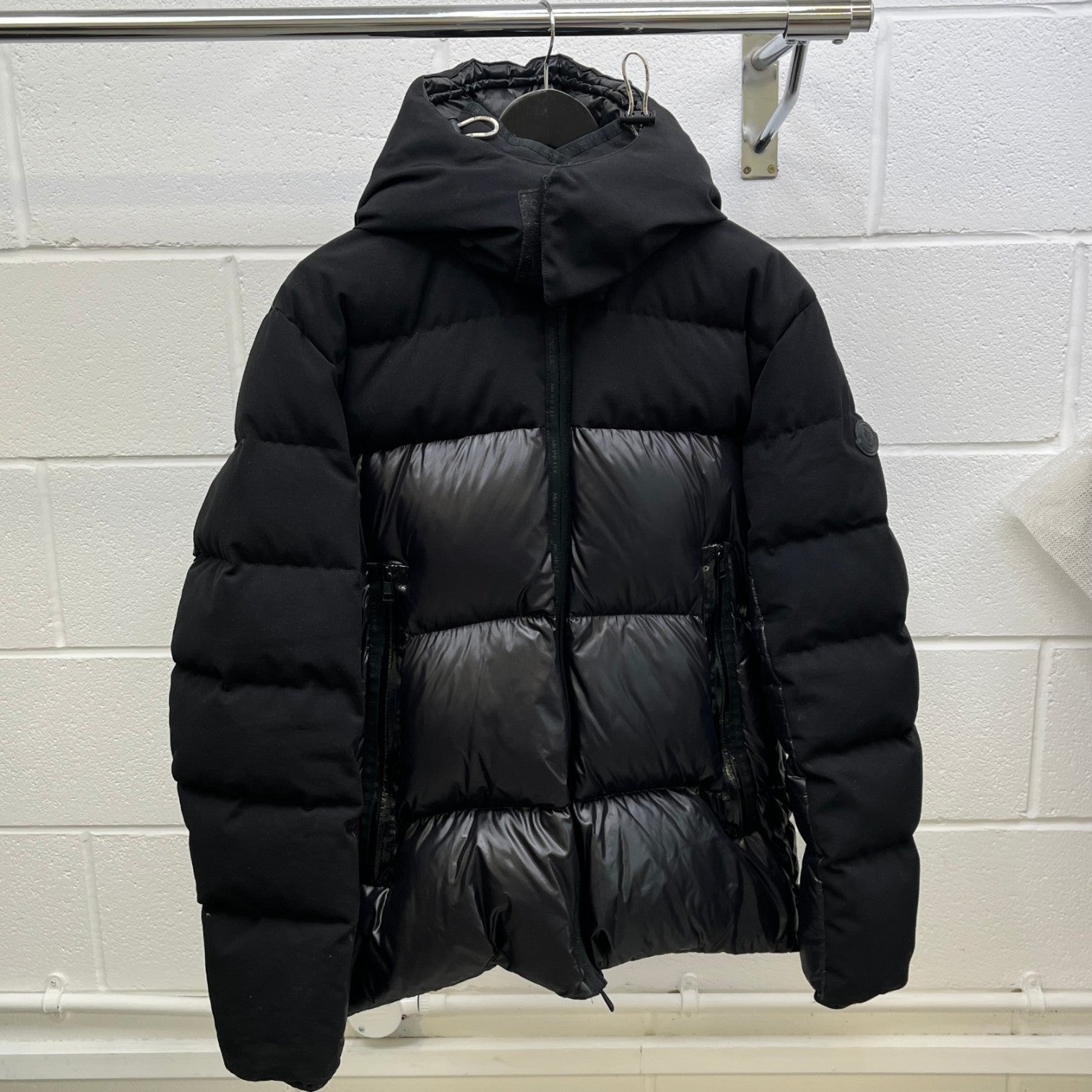 Men's Blanc Down Jacket Black Size 4 / XL