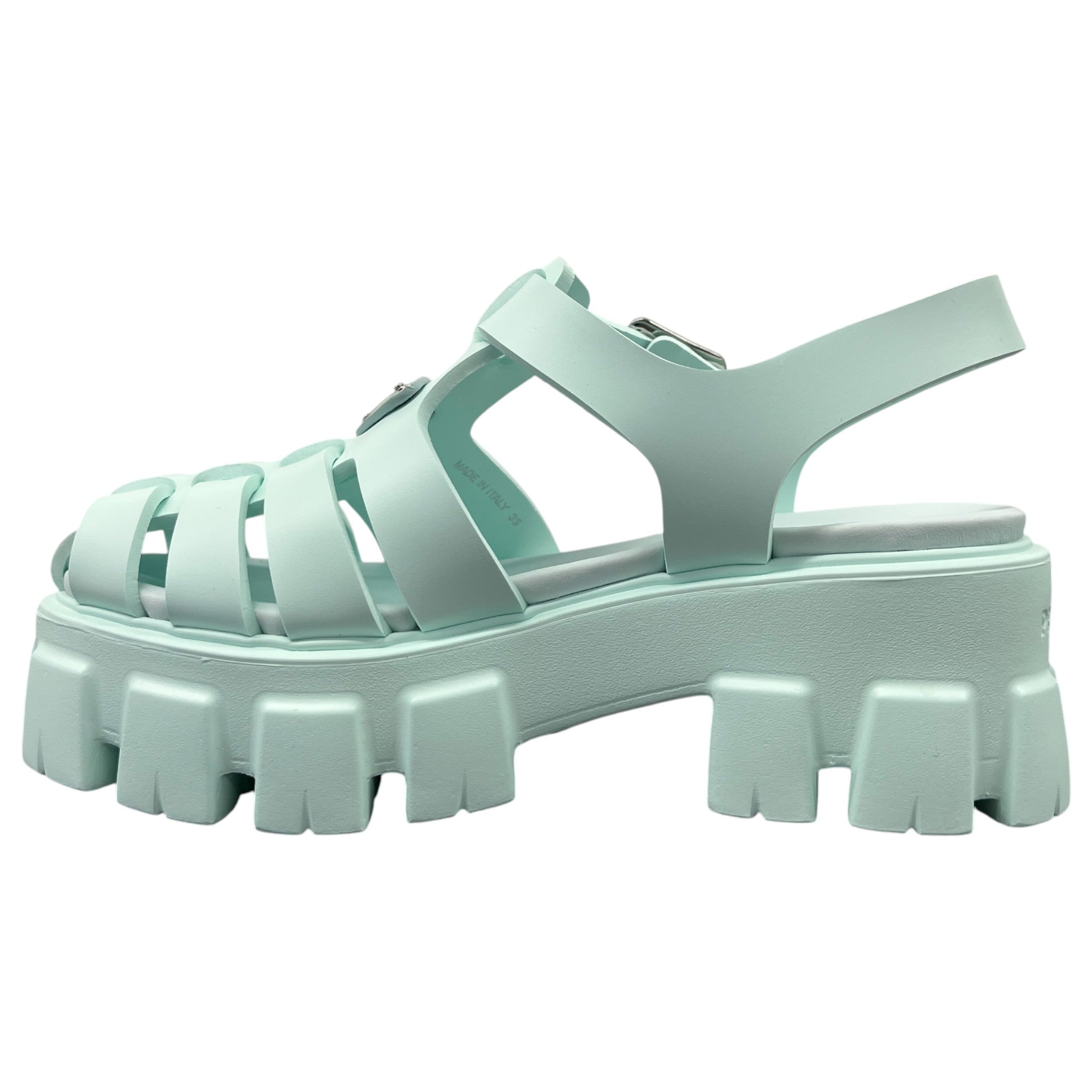 Women's Monolith Caged Sandals Green Size EU 35 / UK 2