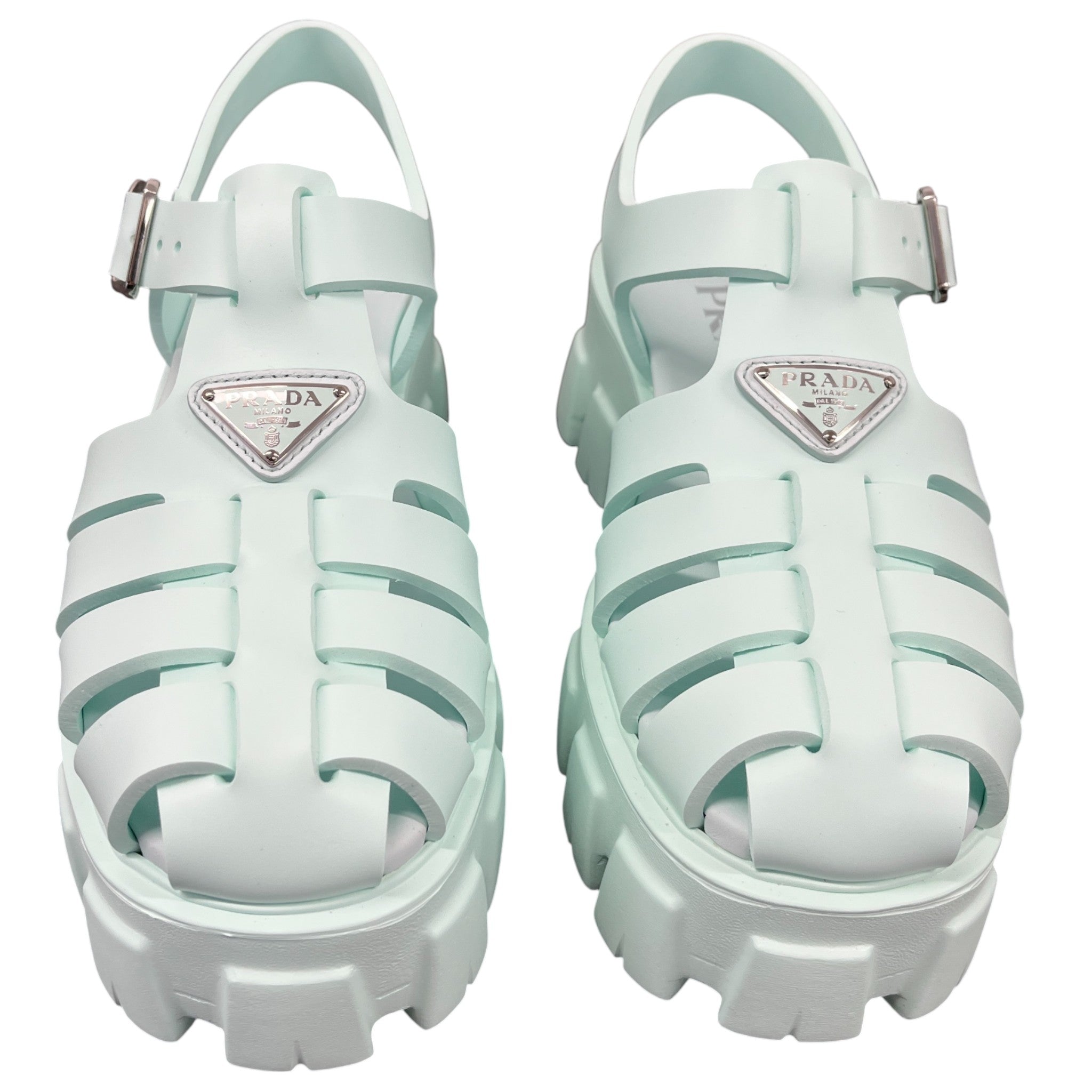 Women's Monolith Caged Sandals Green Size EU 35 / UK 2