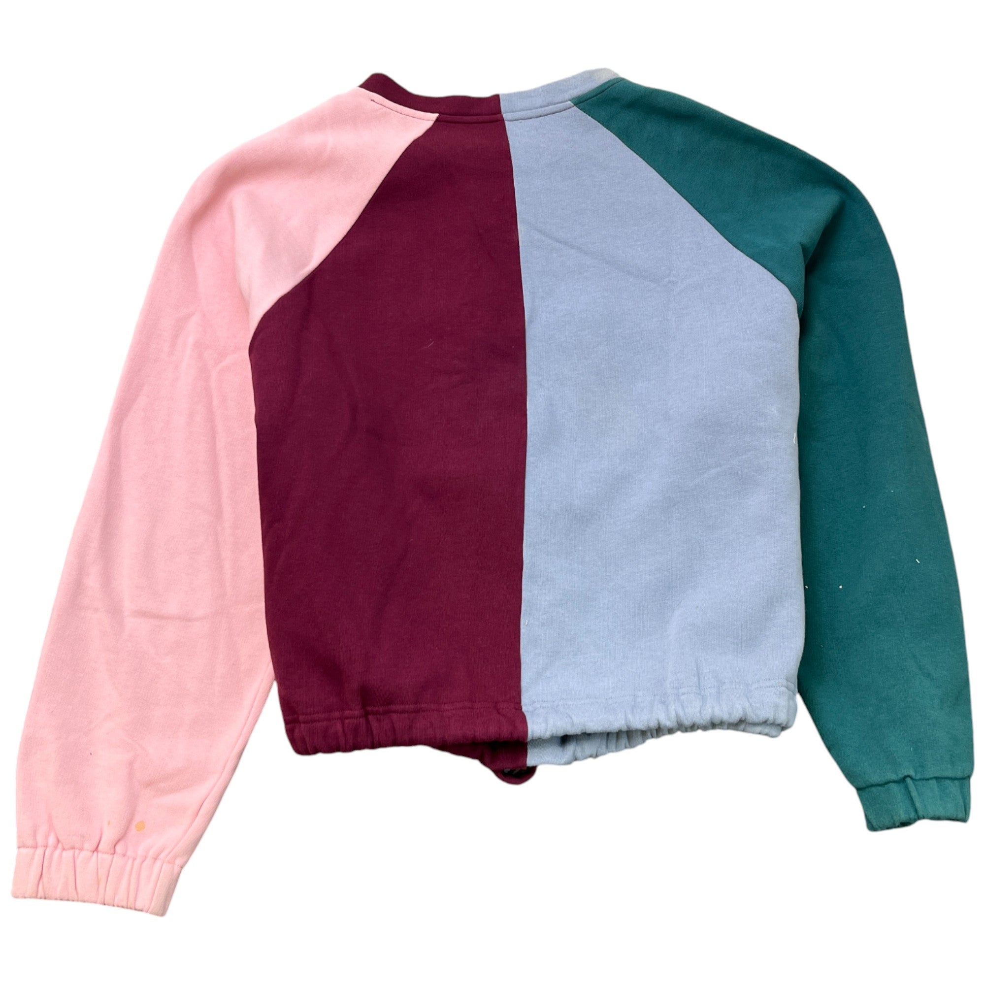 Women's Drawstring Colourblock Sweatshirt Multi-Coloured Size IT 44 / UK XS