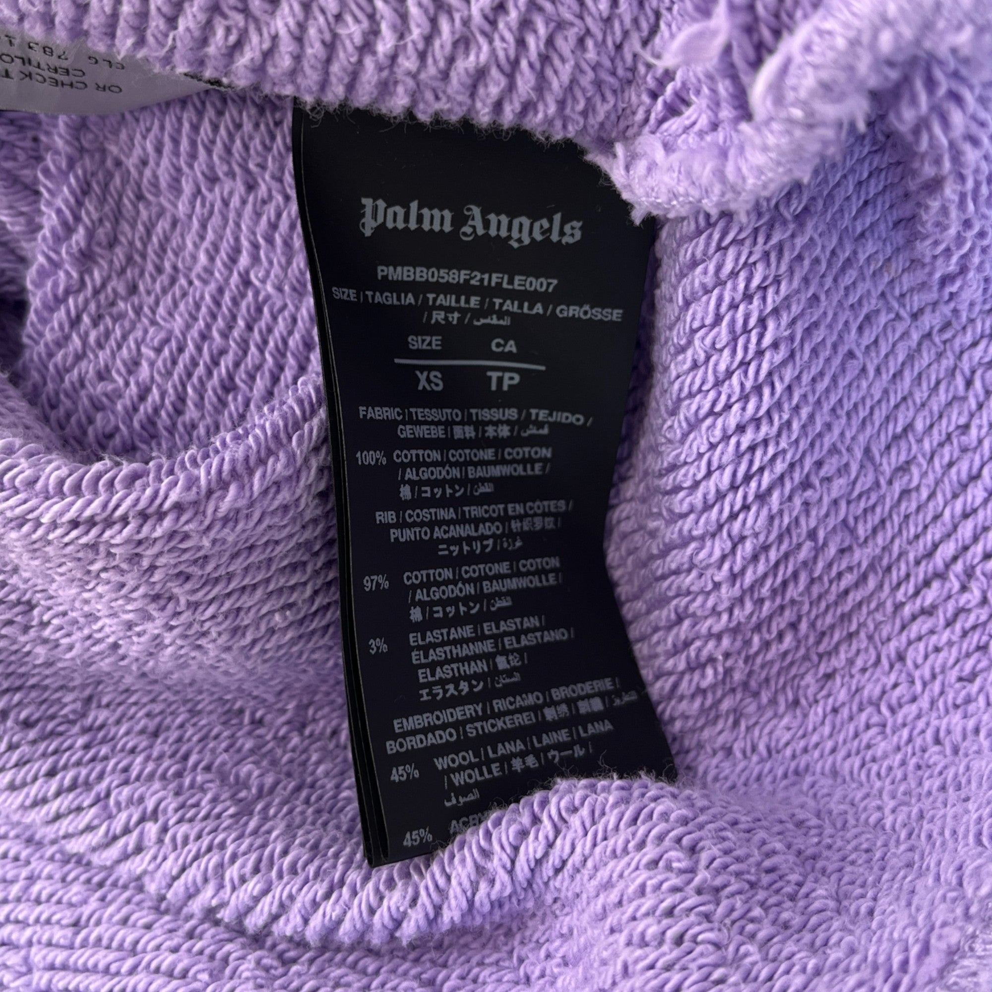 Men's Kill The Bear Hoodie Purple Size XS