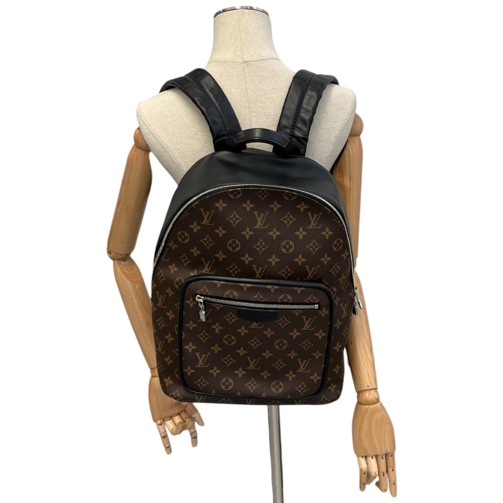 Men's Monogram Macassar Josh Backpack Brown