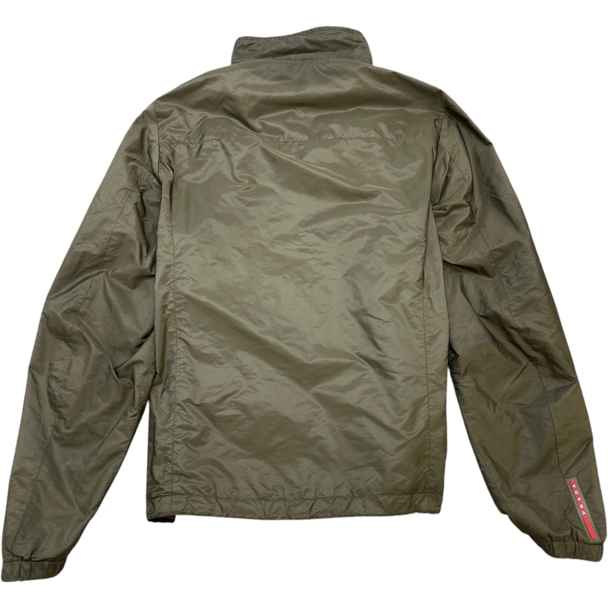 Men's Reversible Linea Rosa Windbreaker Black Size IT 48 / M