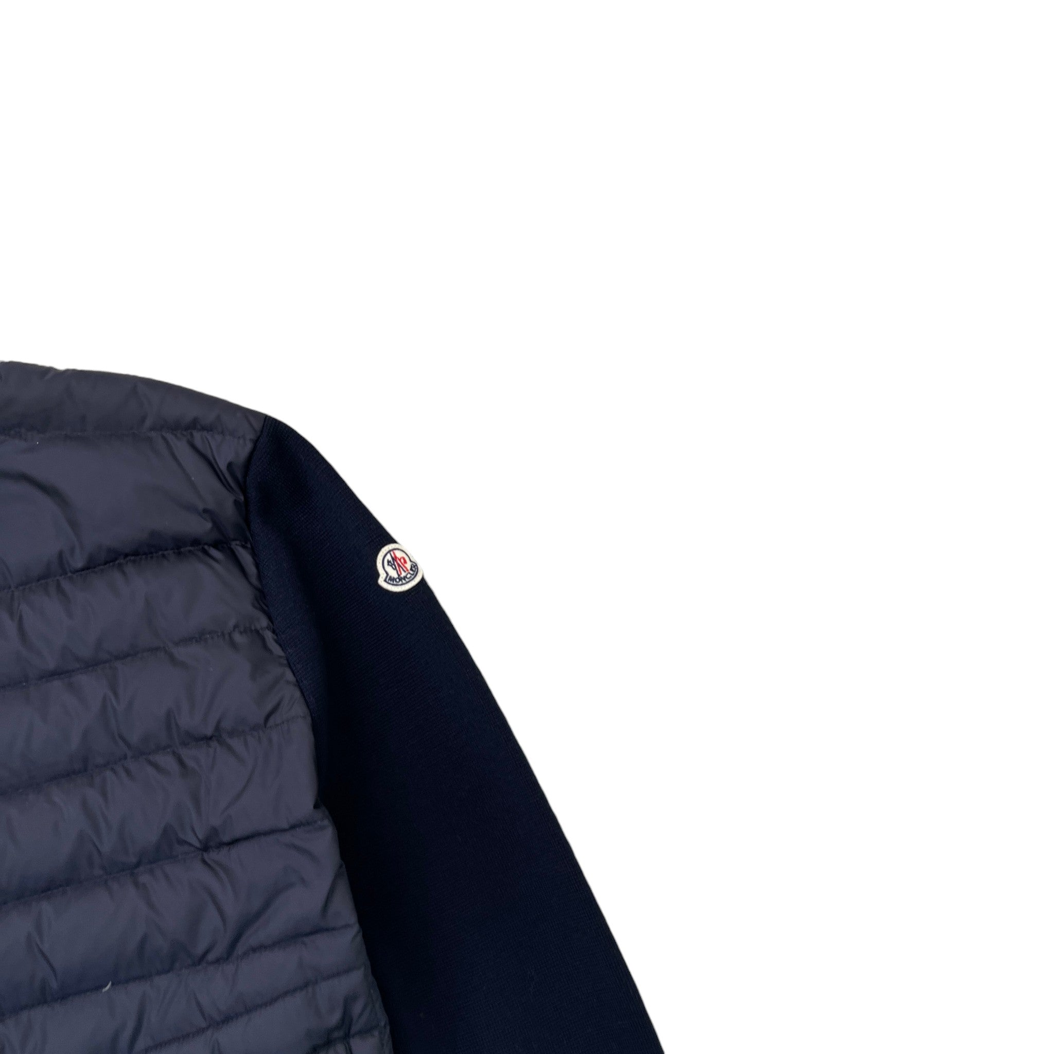 Men's Cardigan Tricot Jacket Navy Size L