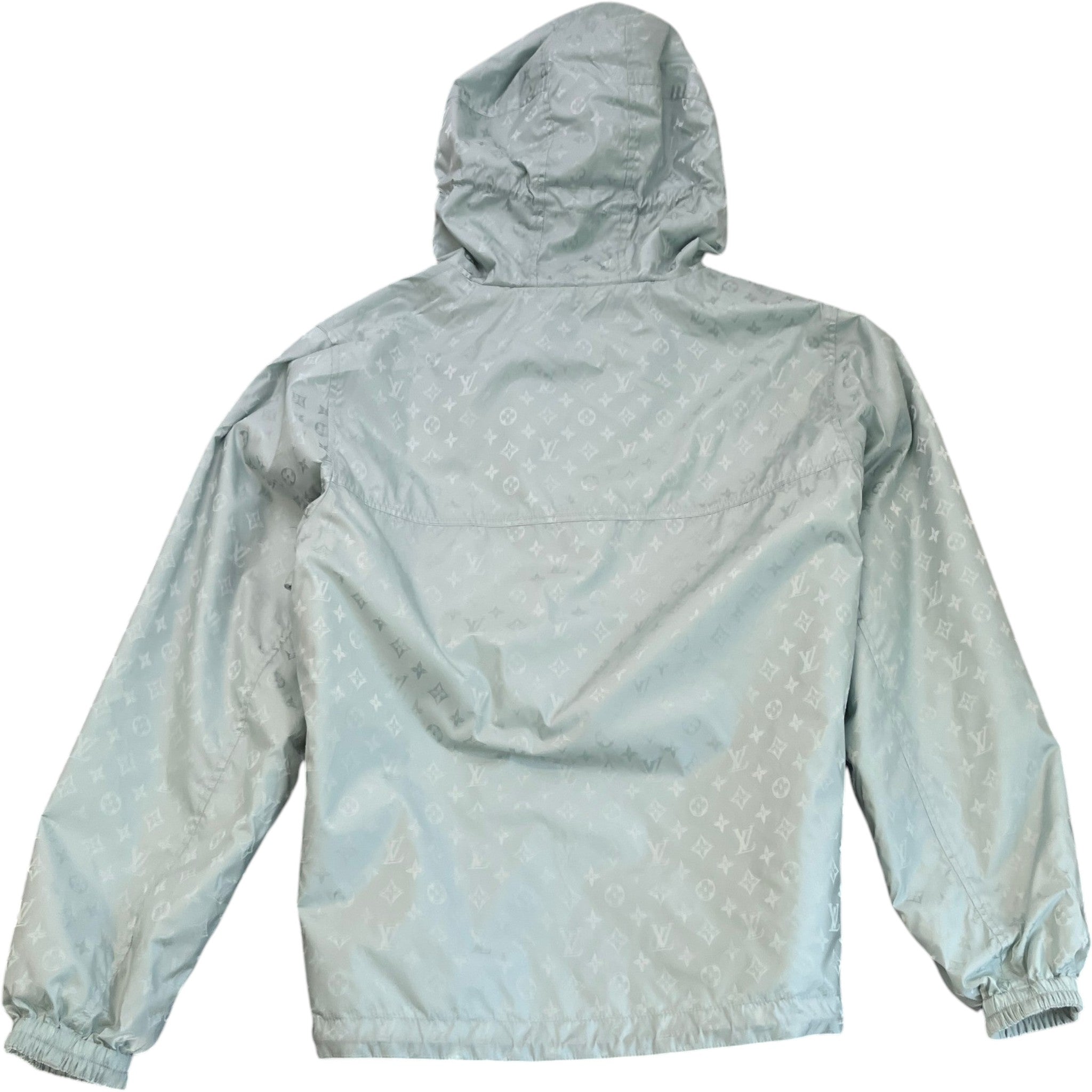 Men's Monogram Reversible Jacket Blue Size IT 52 / XL