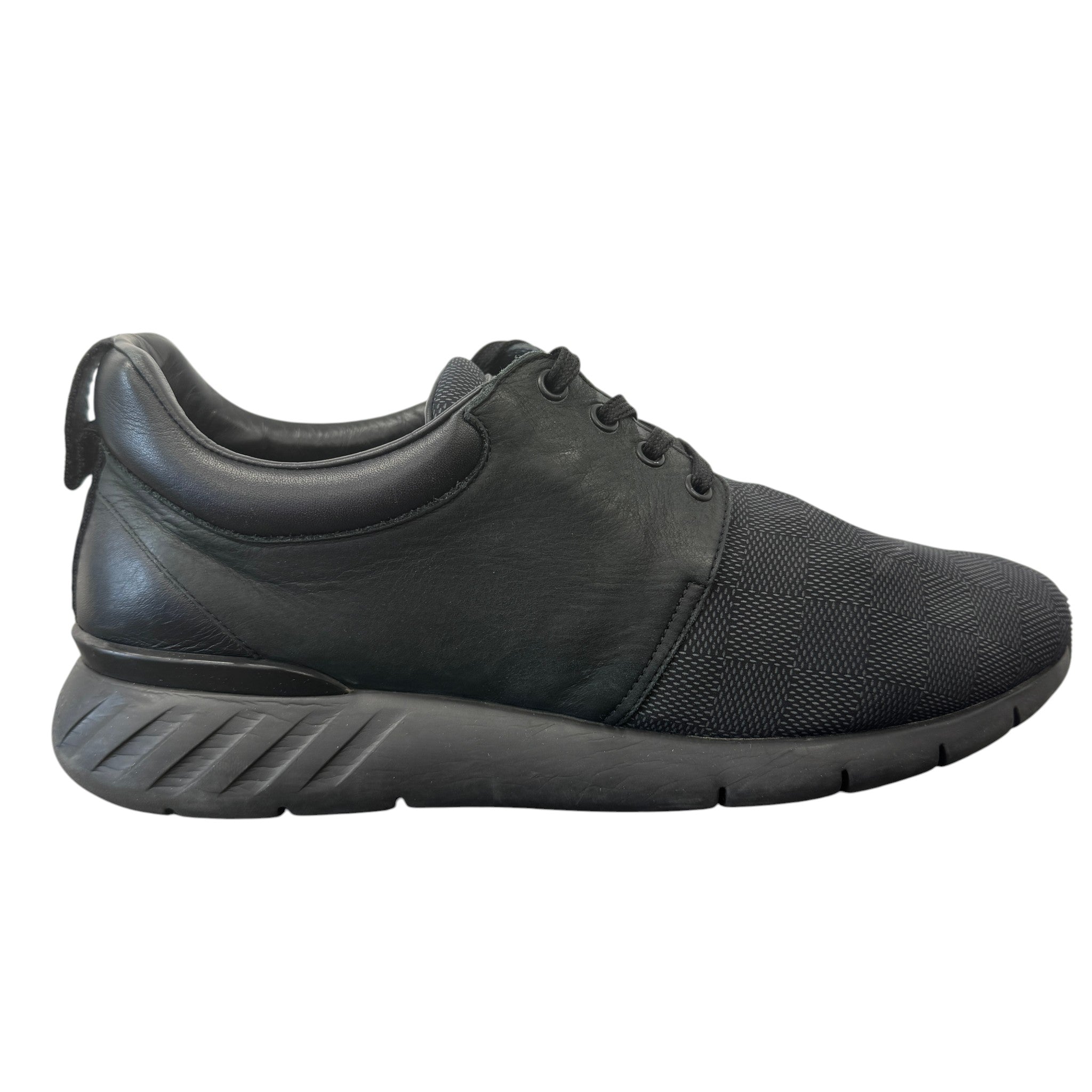 Men's Fast Lane Low Trainers Black Size EU 42.5 / UK 8.5