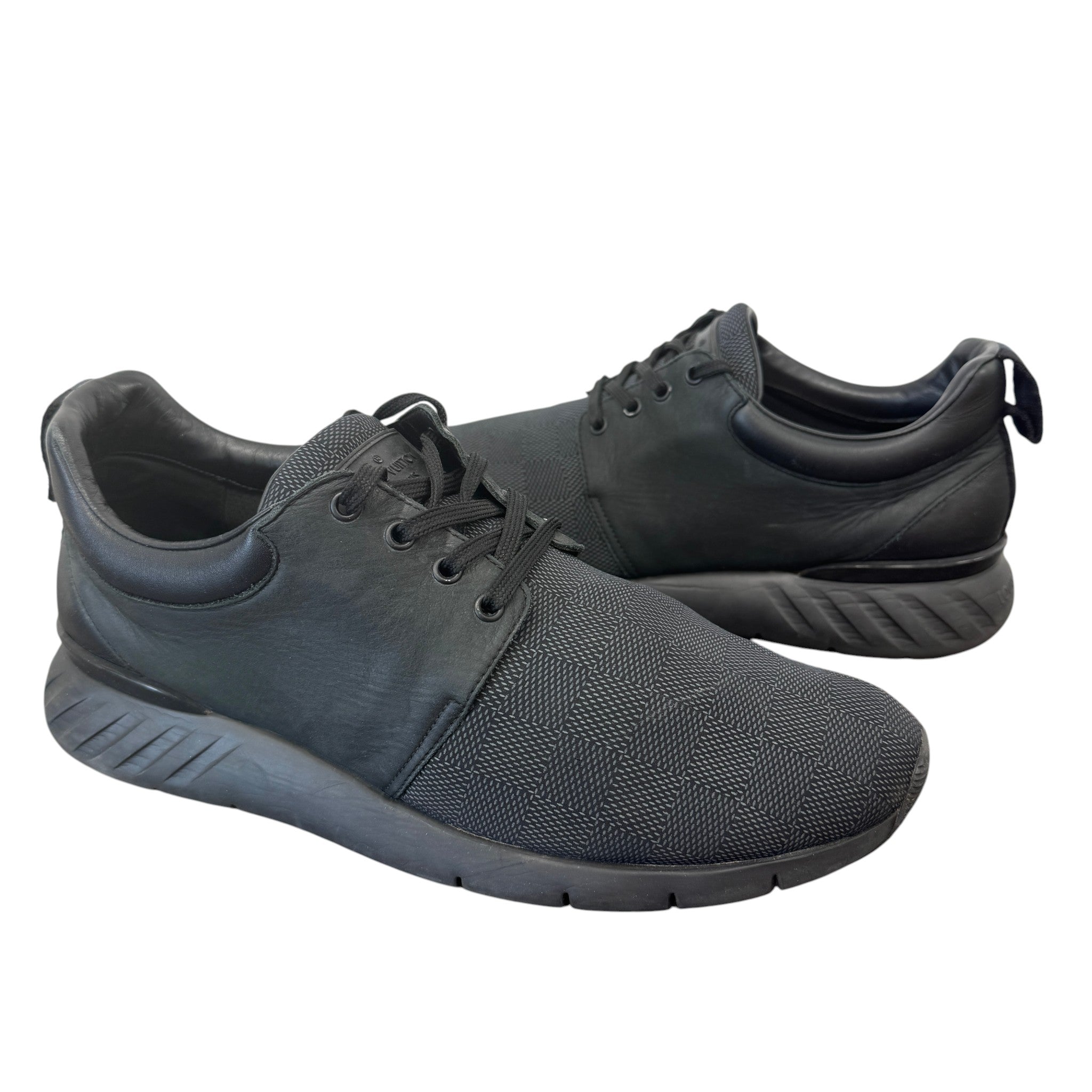 Men's Fast Lane Low Trainers Black Size EU 42.5 / UK 8.5