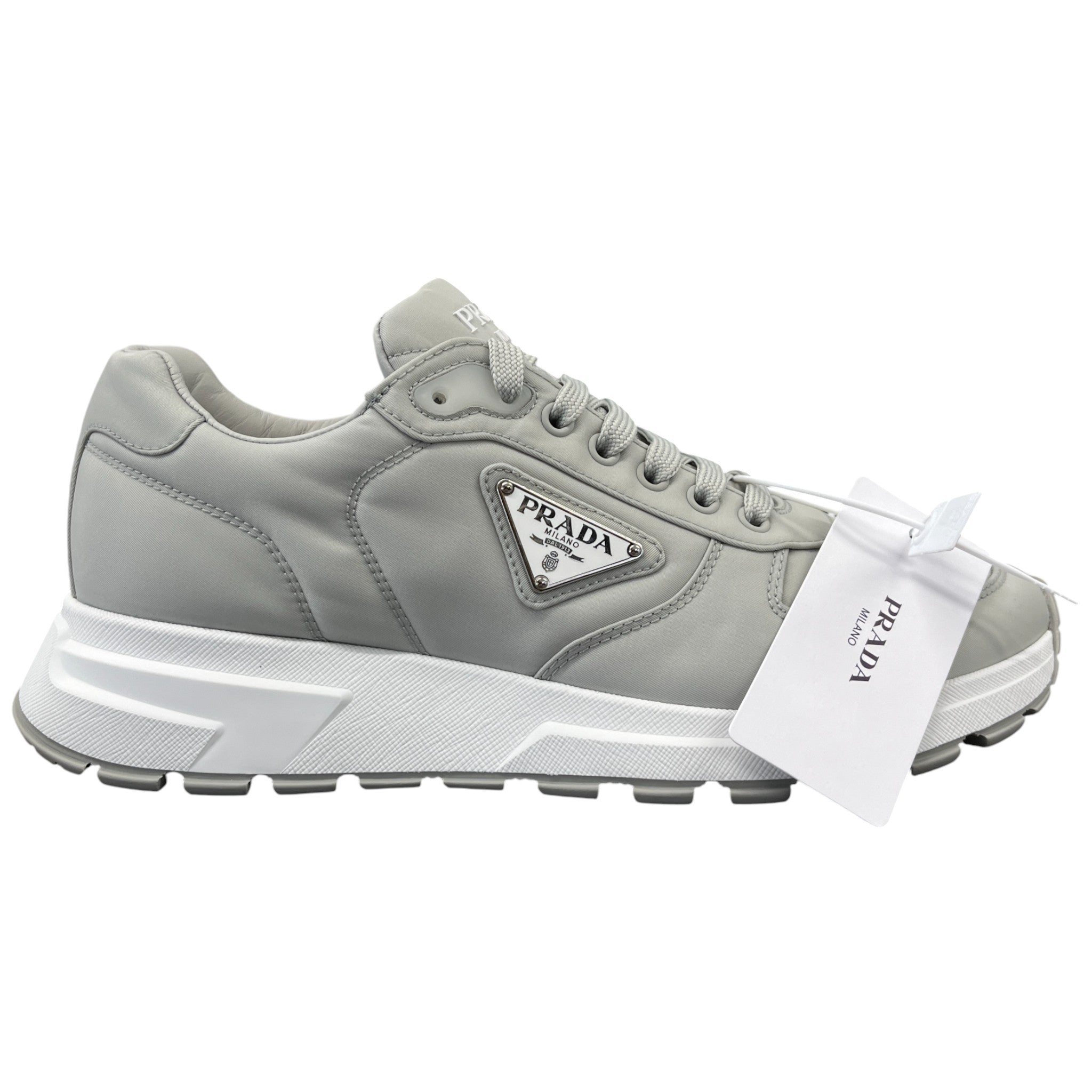 Men's Prax 01 Re-Nylon Low Trainers Grey Size EU 41 / UK 7