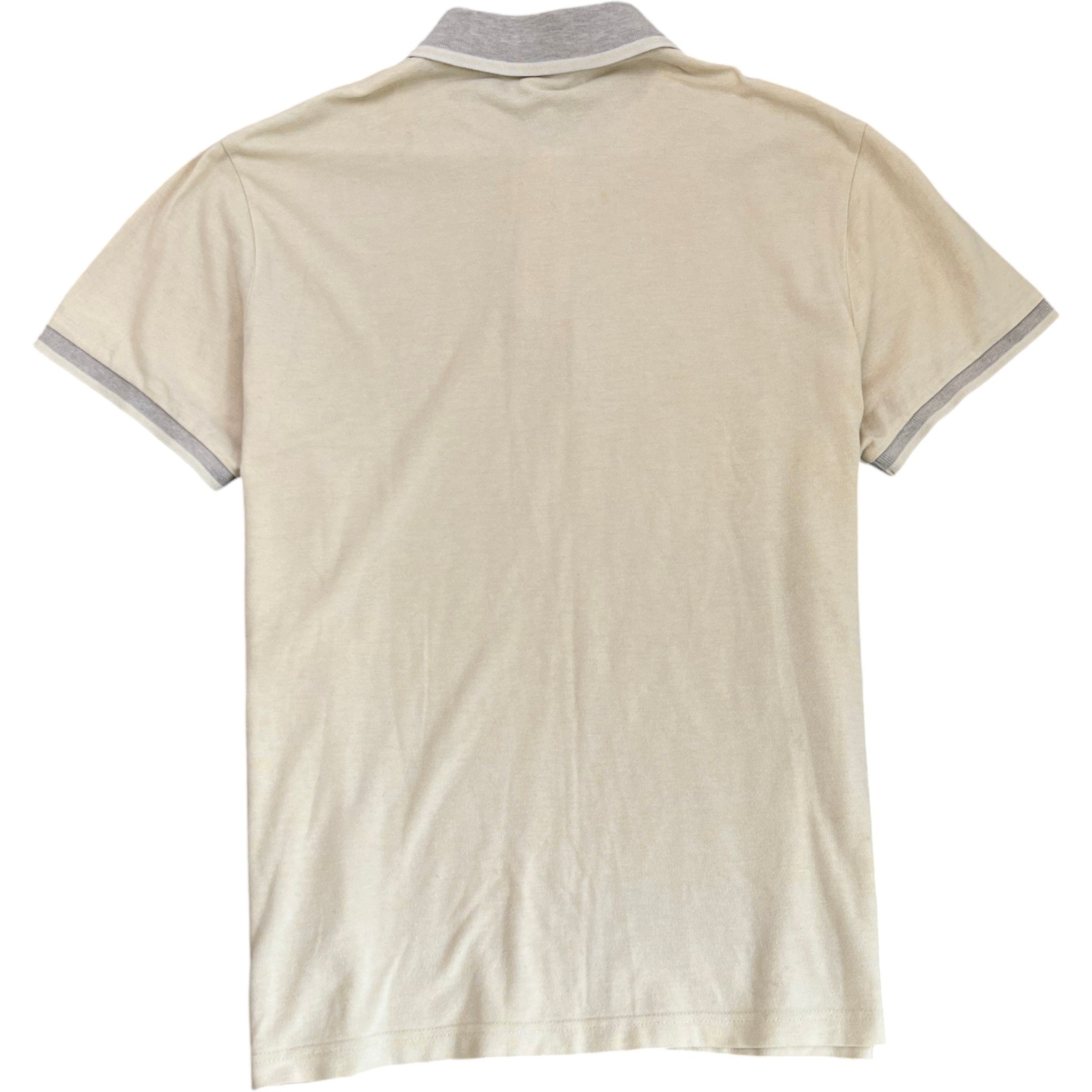 Men's Maglia Polo Shirt Cream Size XL