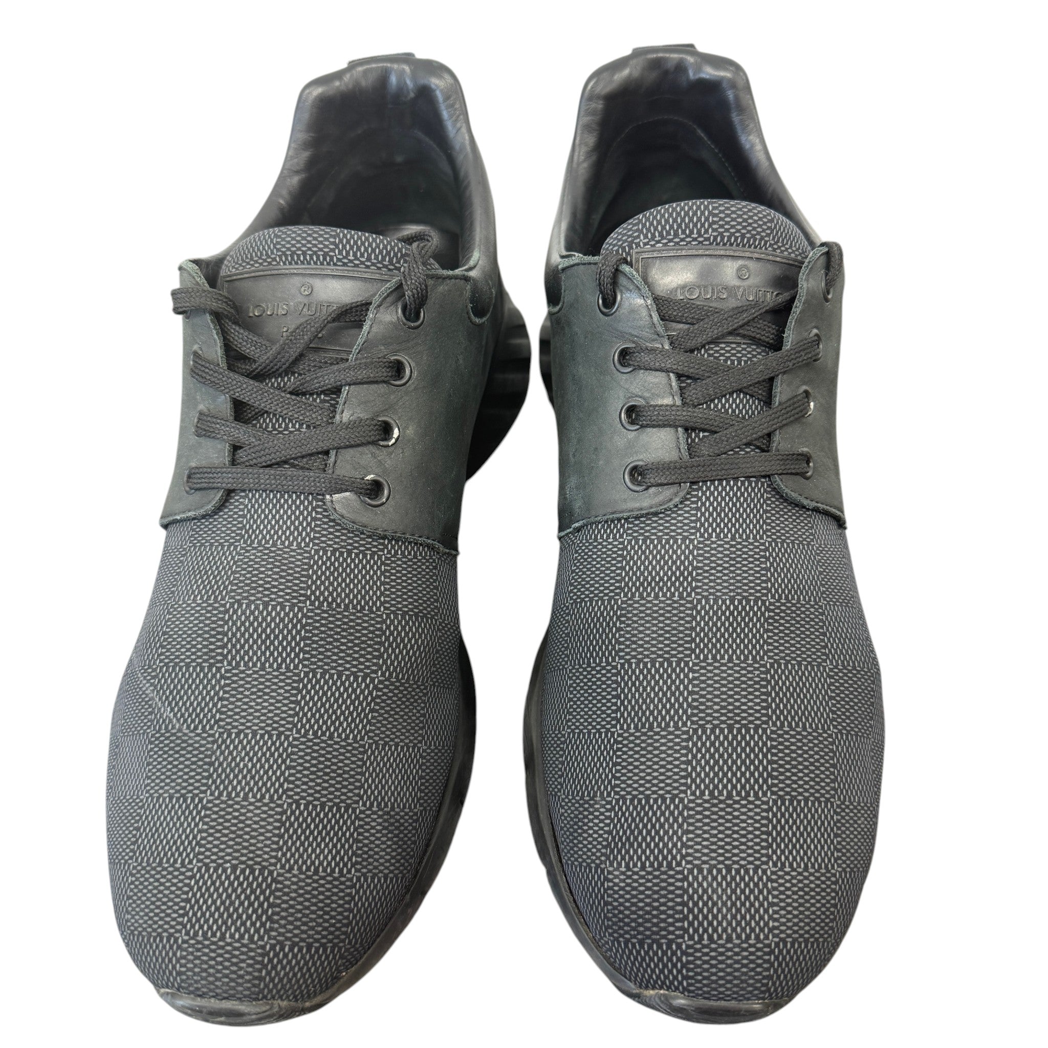 Men's Fast Lane Low Trainers Black Size EU 42.5 / UK 8.5