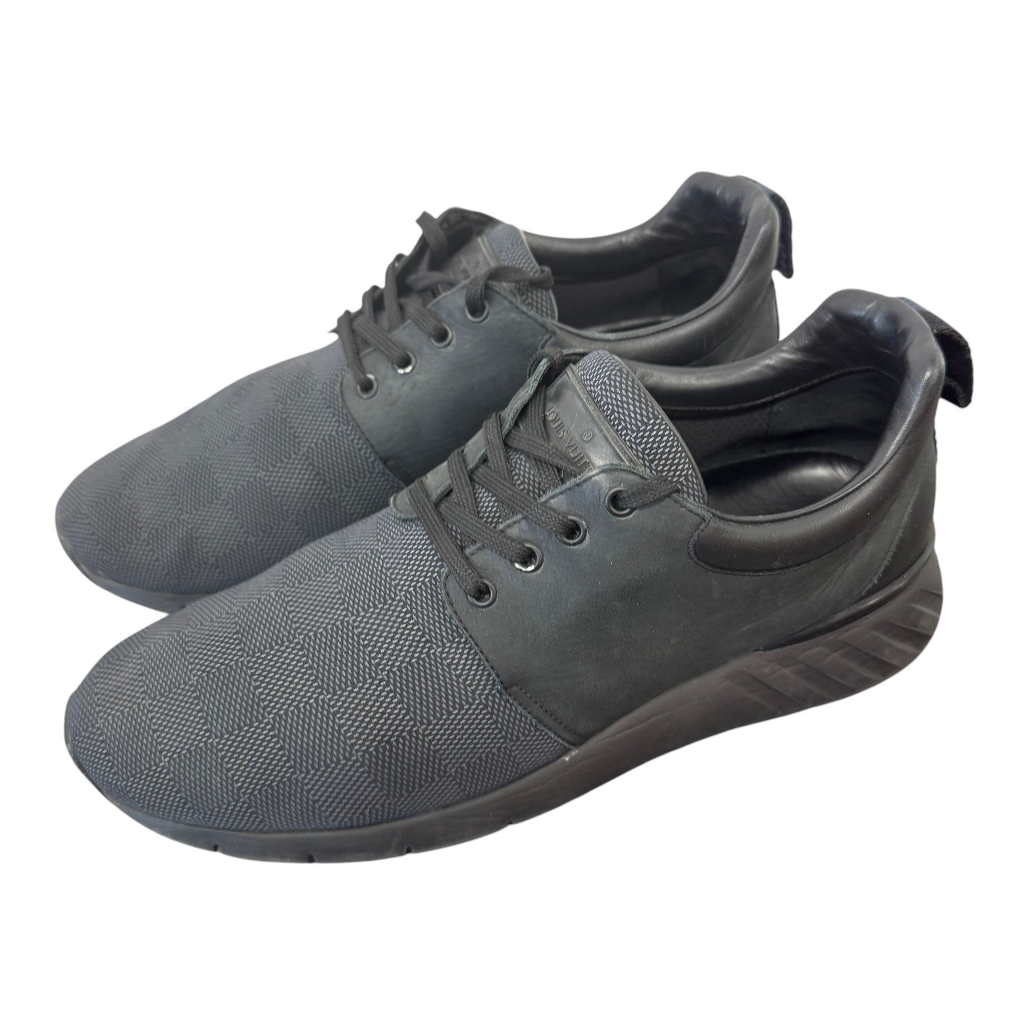 Men's Fast Lane Low Trainers Black Size EU 42.5 / UK 8.5