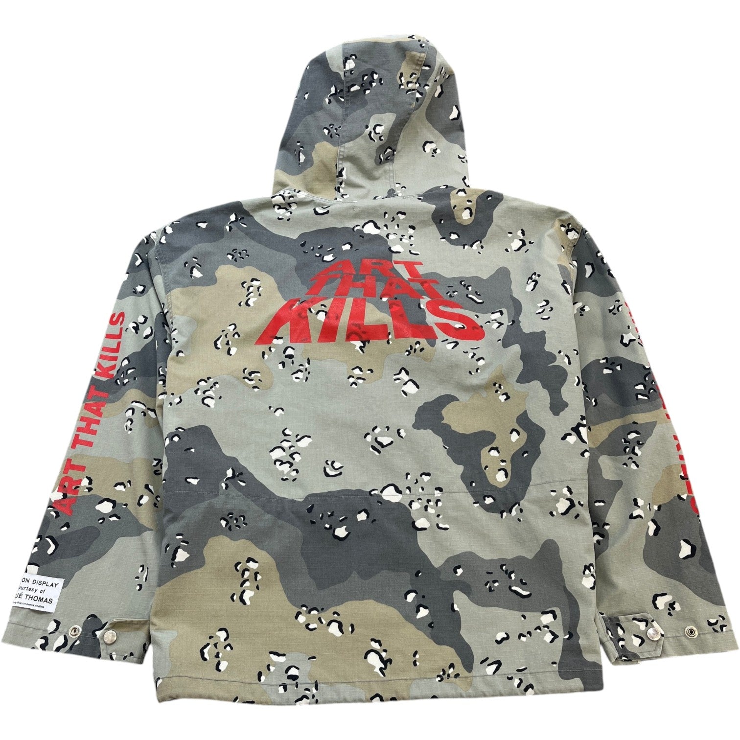 Men's Atk Anorak Jacket Khaki Size L
