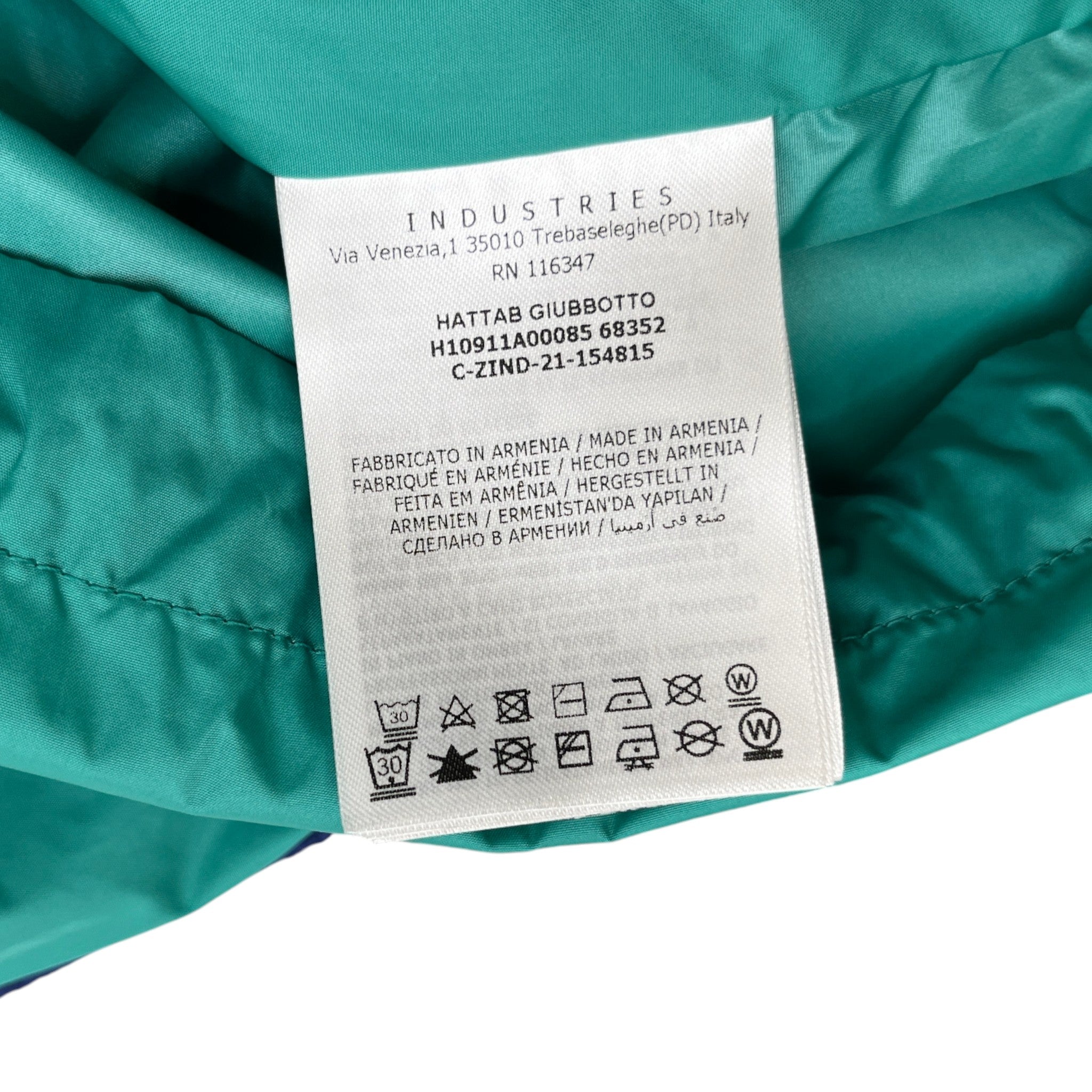 Men's Hattab Windbreaker Charcoal Size 4 / XL