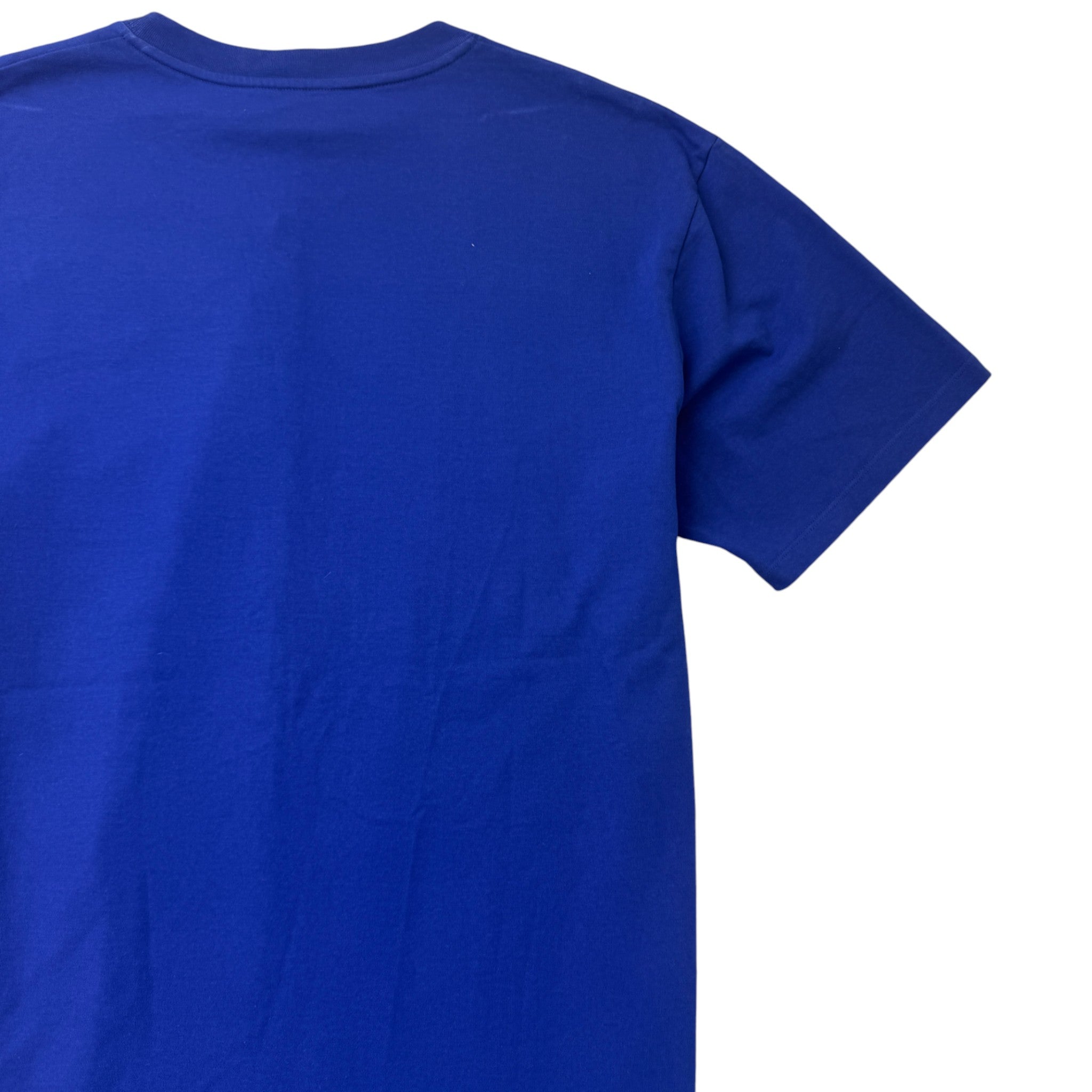 Men's Logo Print T-Shirt Blue Size XL