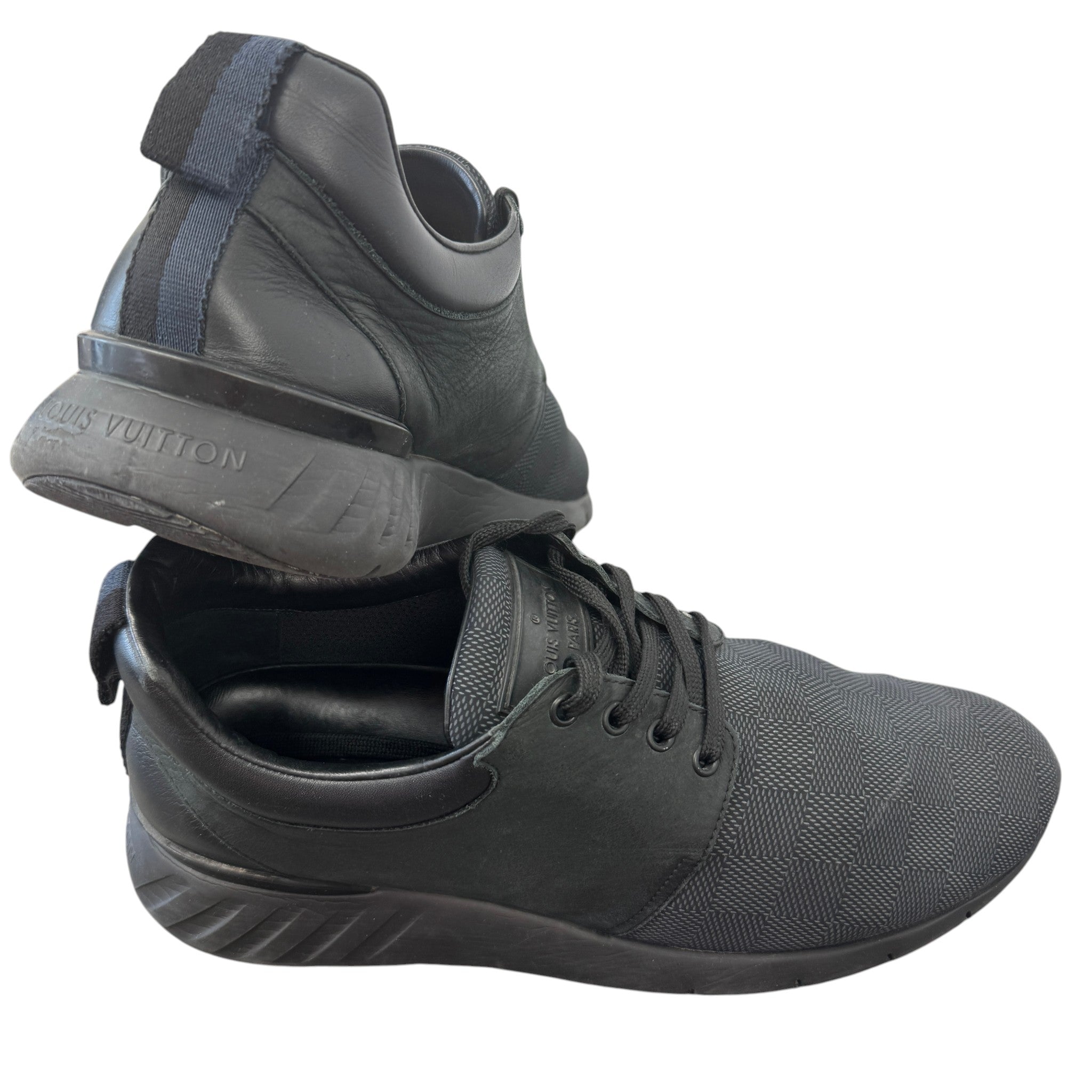 Men's Fast Lane Low Trainers Black Size EU 42.5 / UK 8.5
