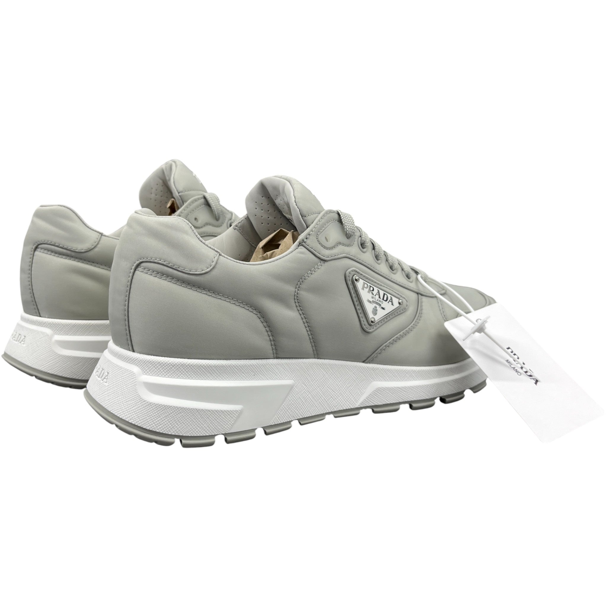 Men's Prax 01 Re-Nylon Low Trainers Grey Size EU 41 / UK 7