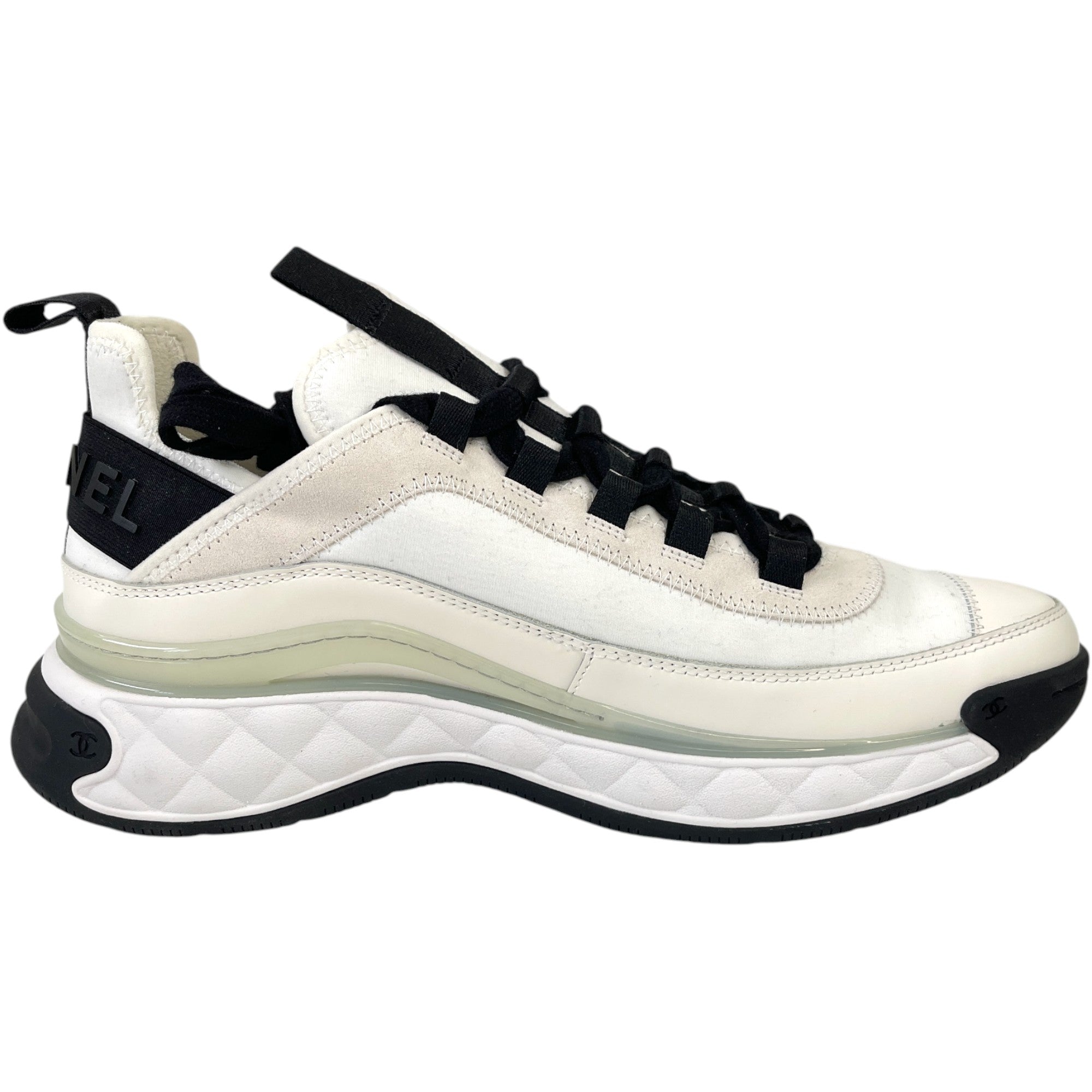 Men's Cc Logo Low Trainers White Size EU 41 / UK 7