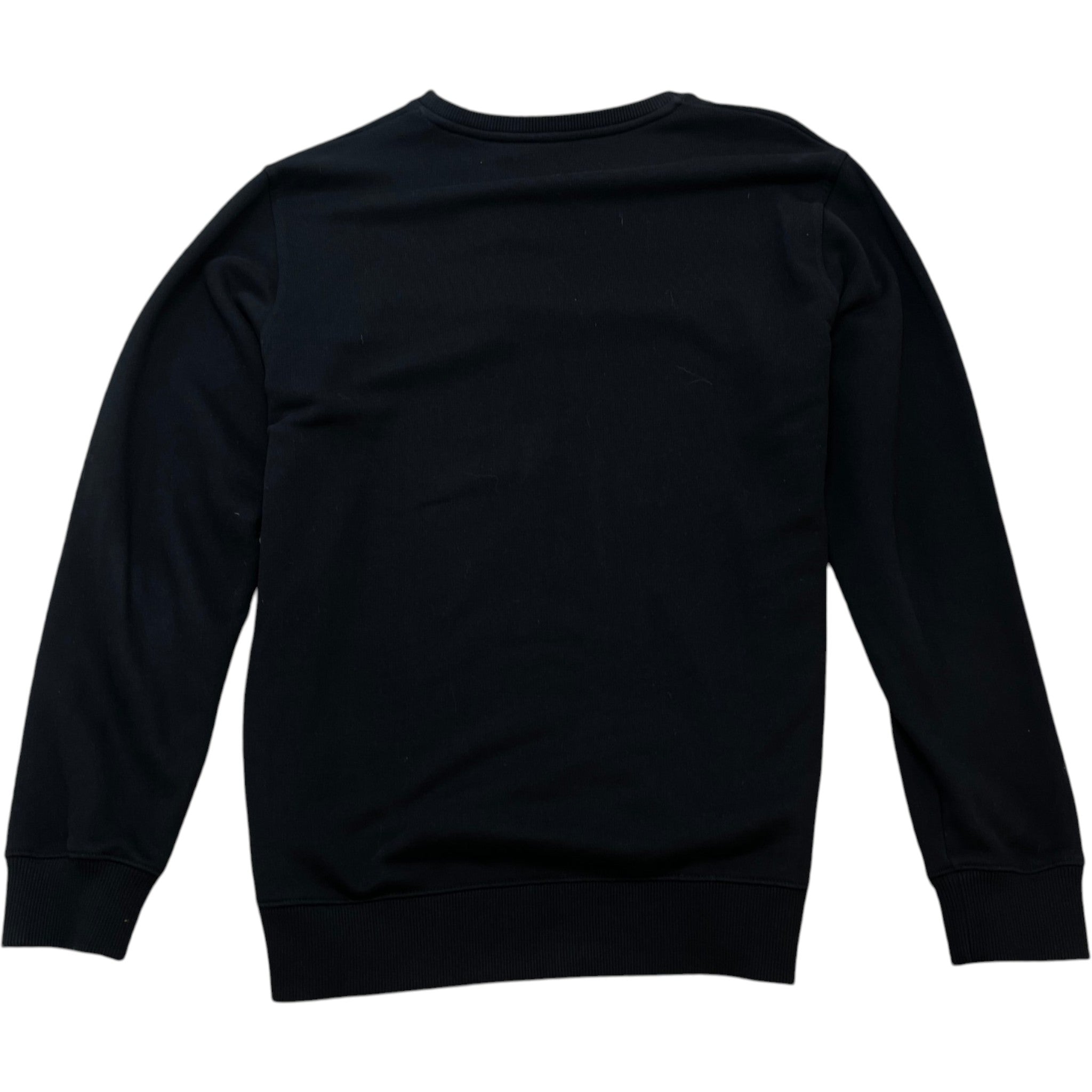 Men's Logo Print Sweatshirt Black Size S