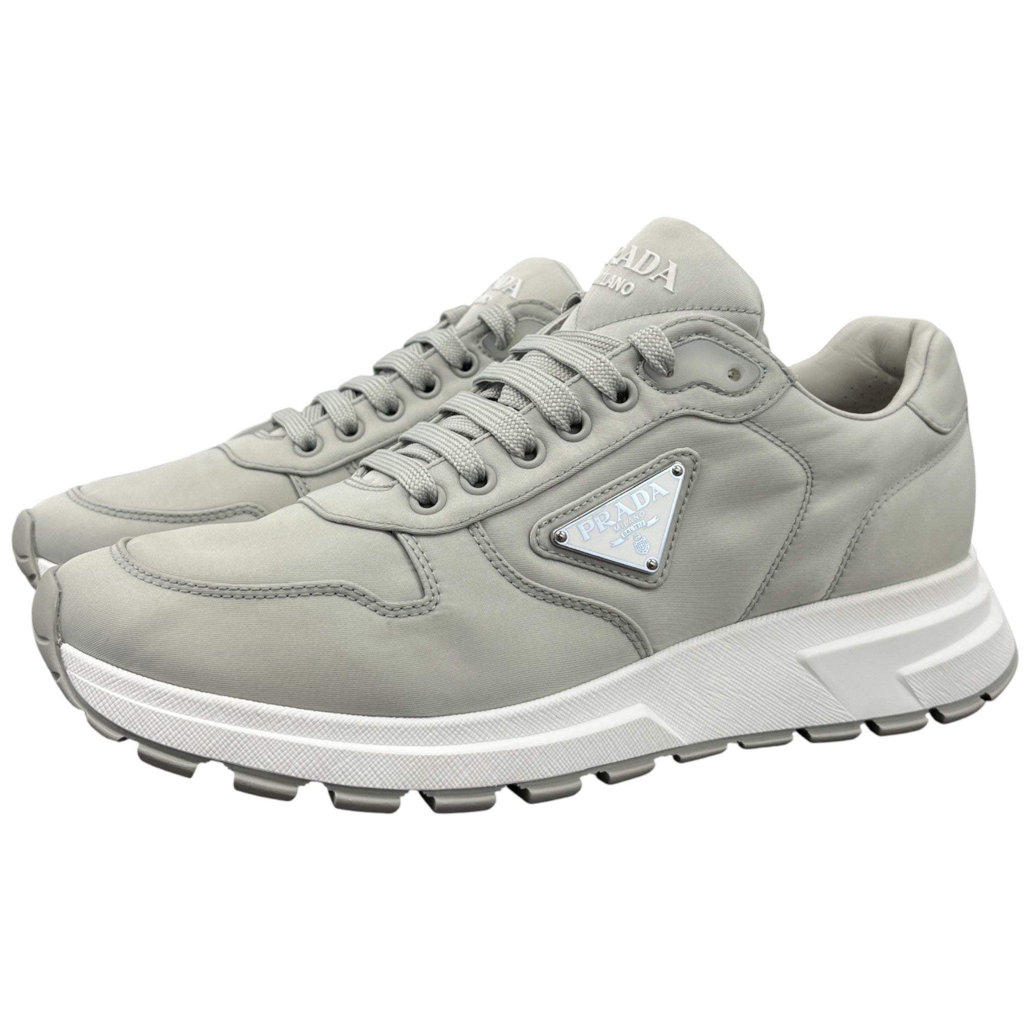 Men's Prax 01 Re-Nylon Low Trainers Grey Size EU 41 / UK 7
