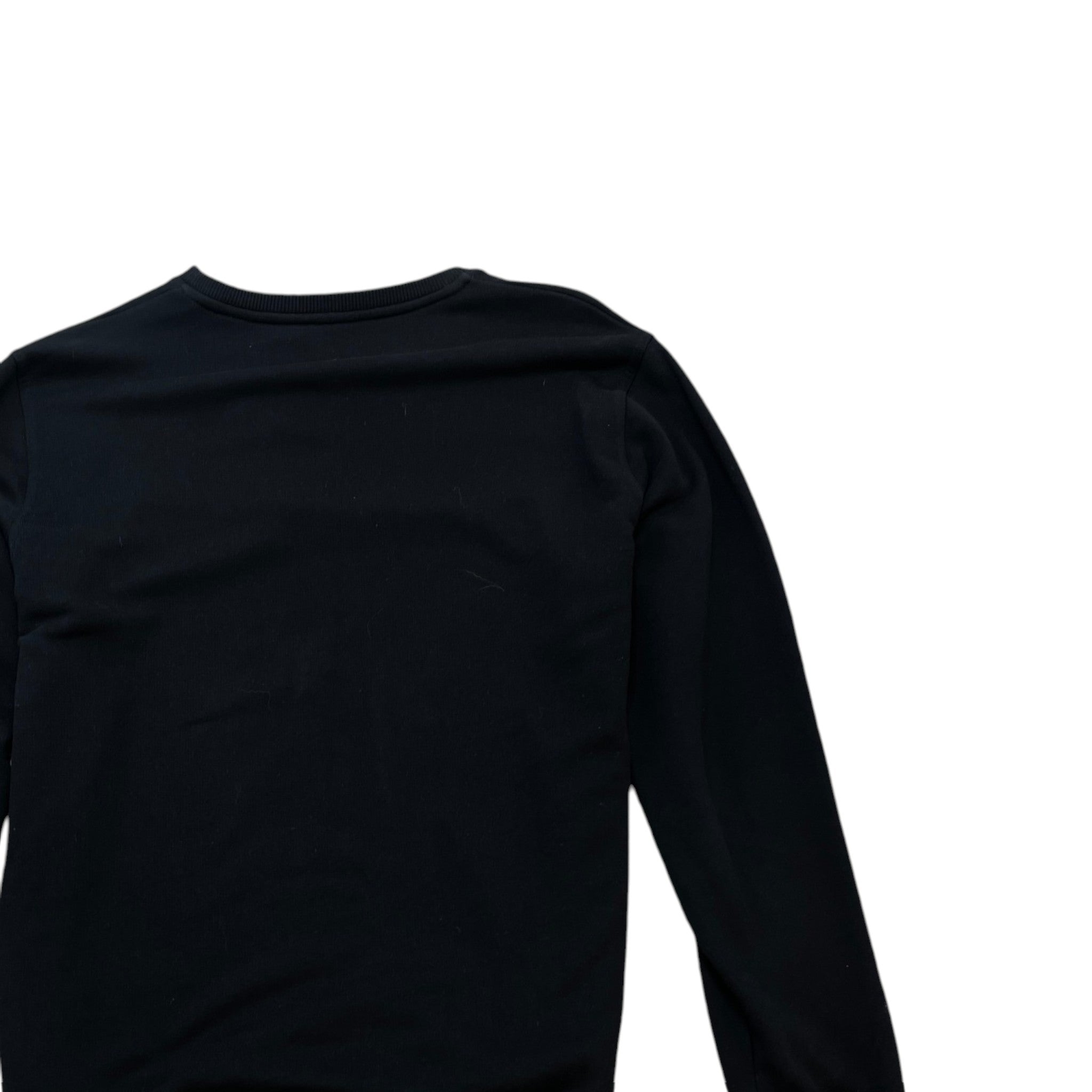 Men's Logo Print Sweatshirt Black Size S